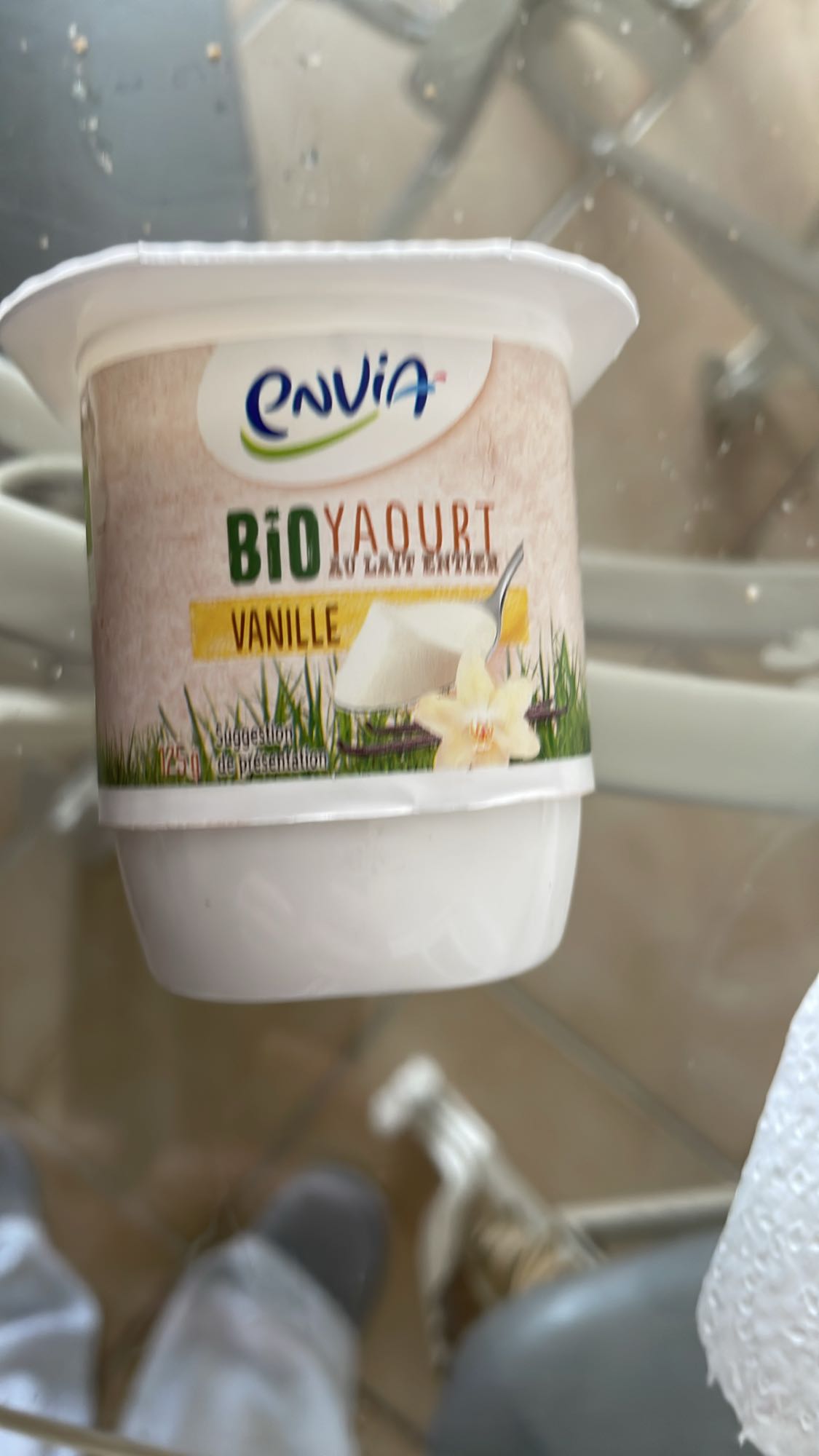 Yaourt bio vanille