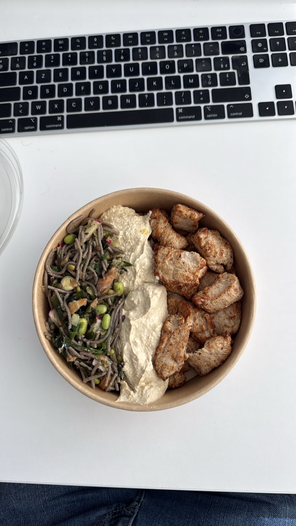 Chicken Hummus Bowl