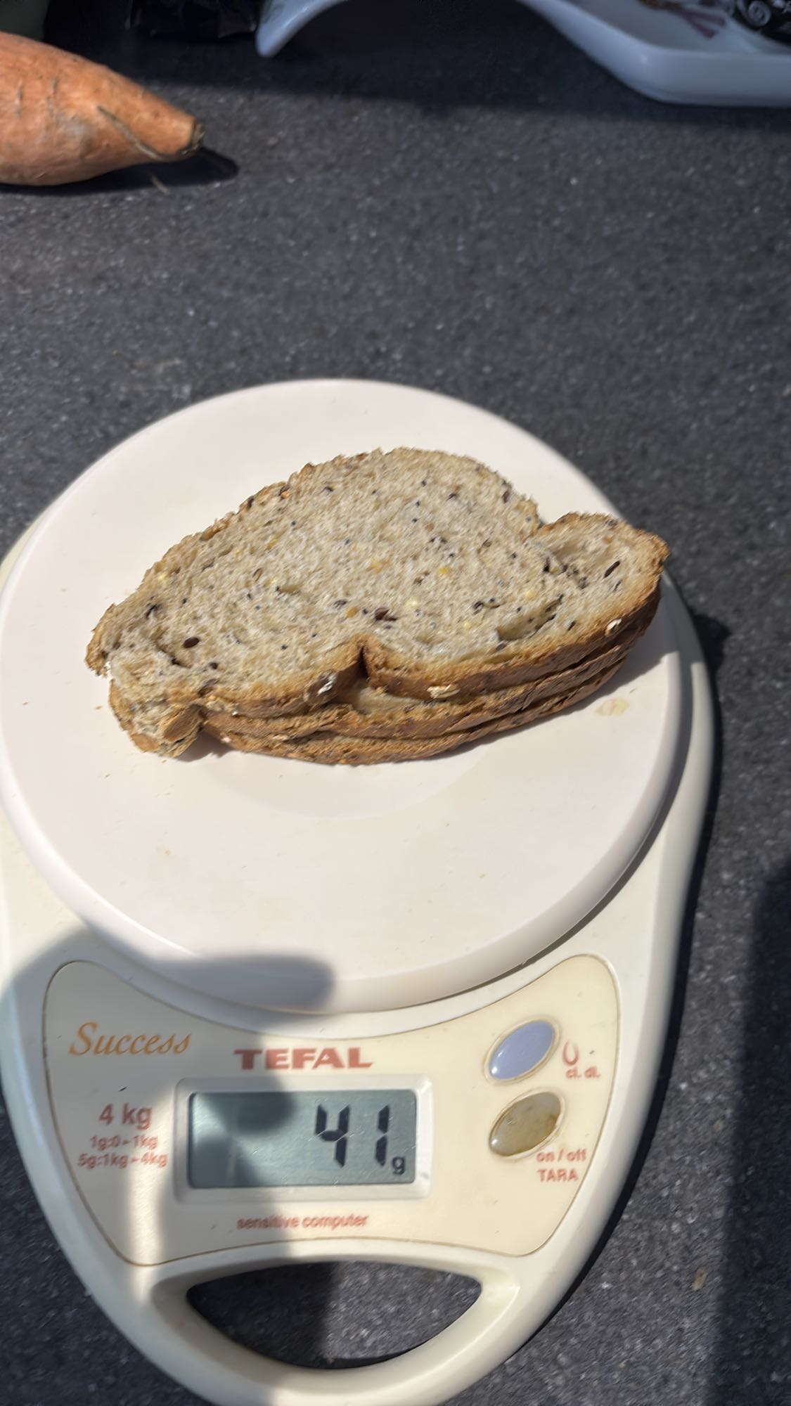 Tranches de pain aux graines