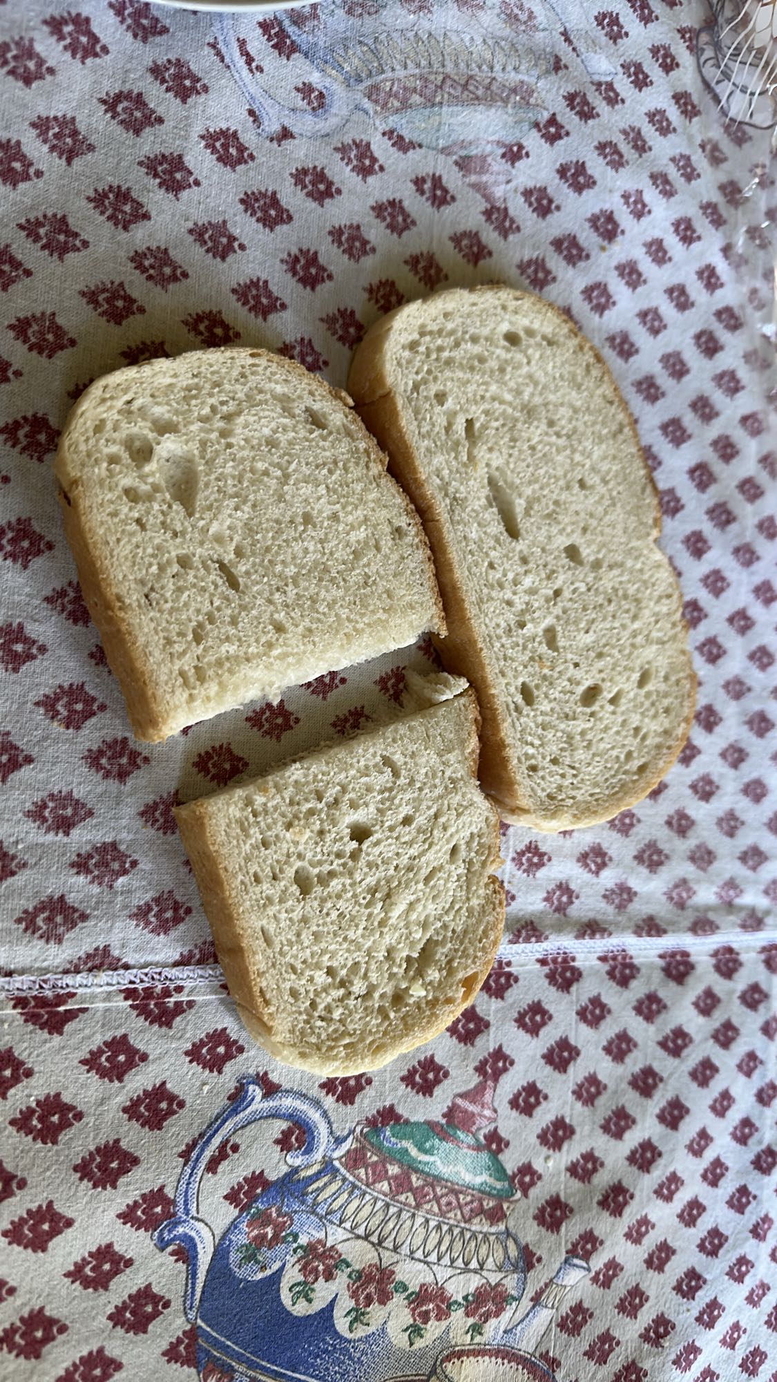 White Bread Slices