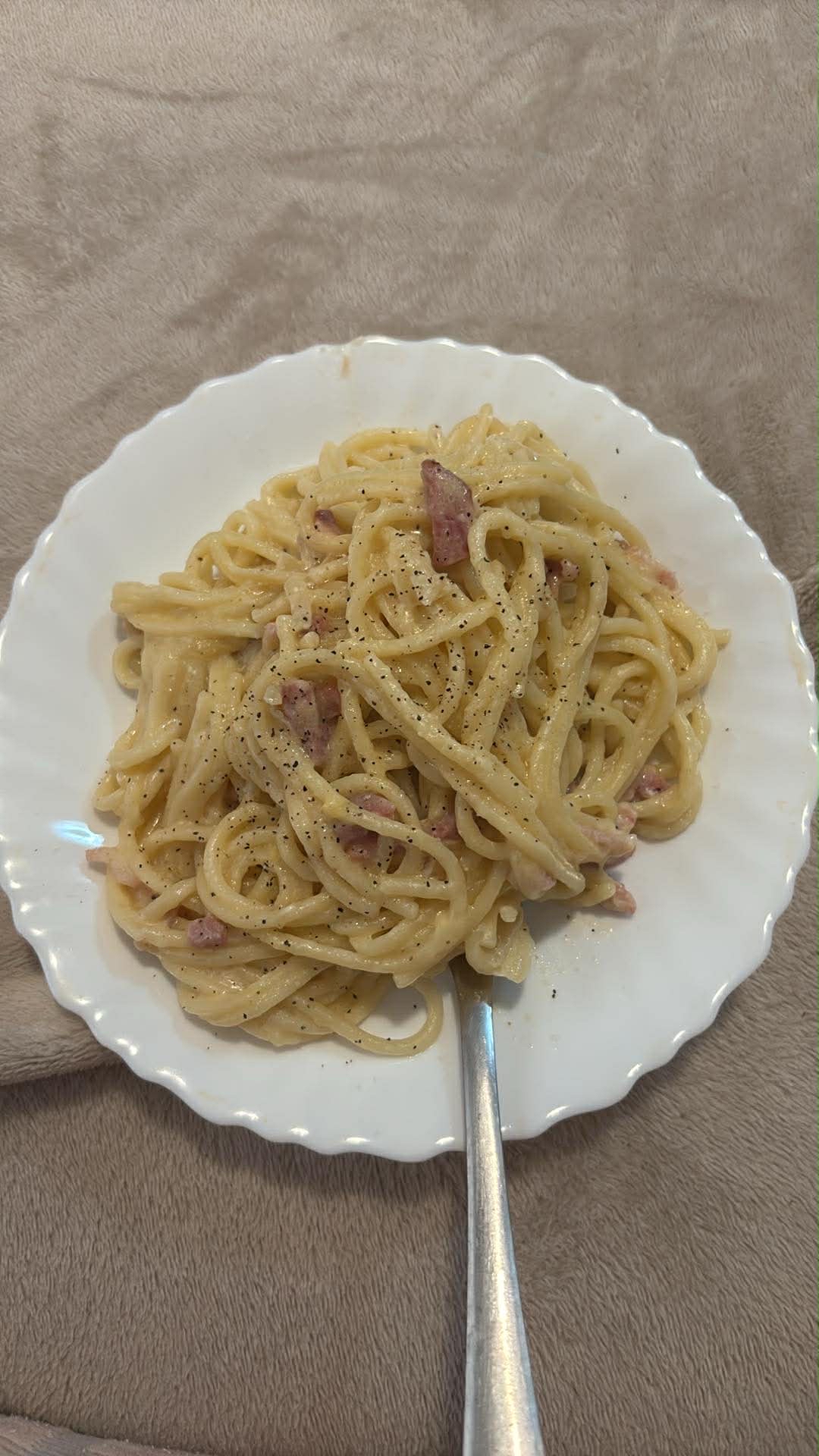 Paste carbonara