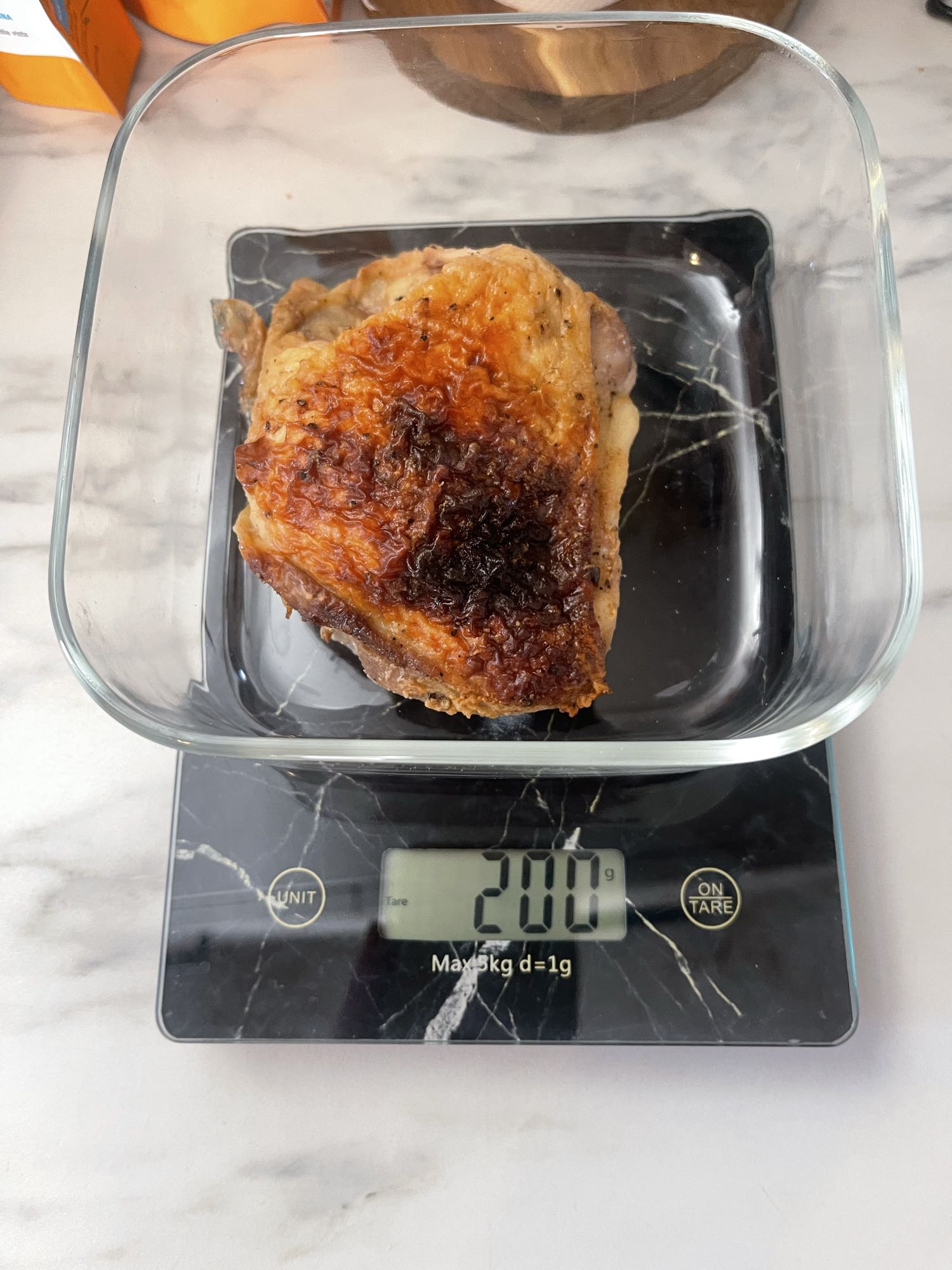 Жареное куриное бедро