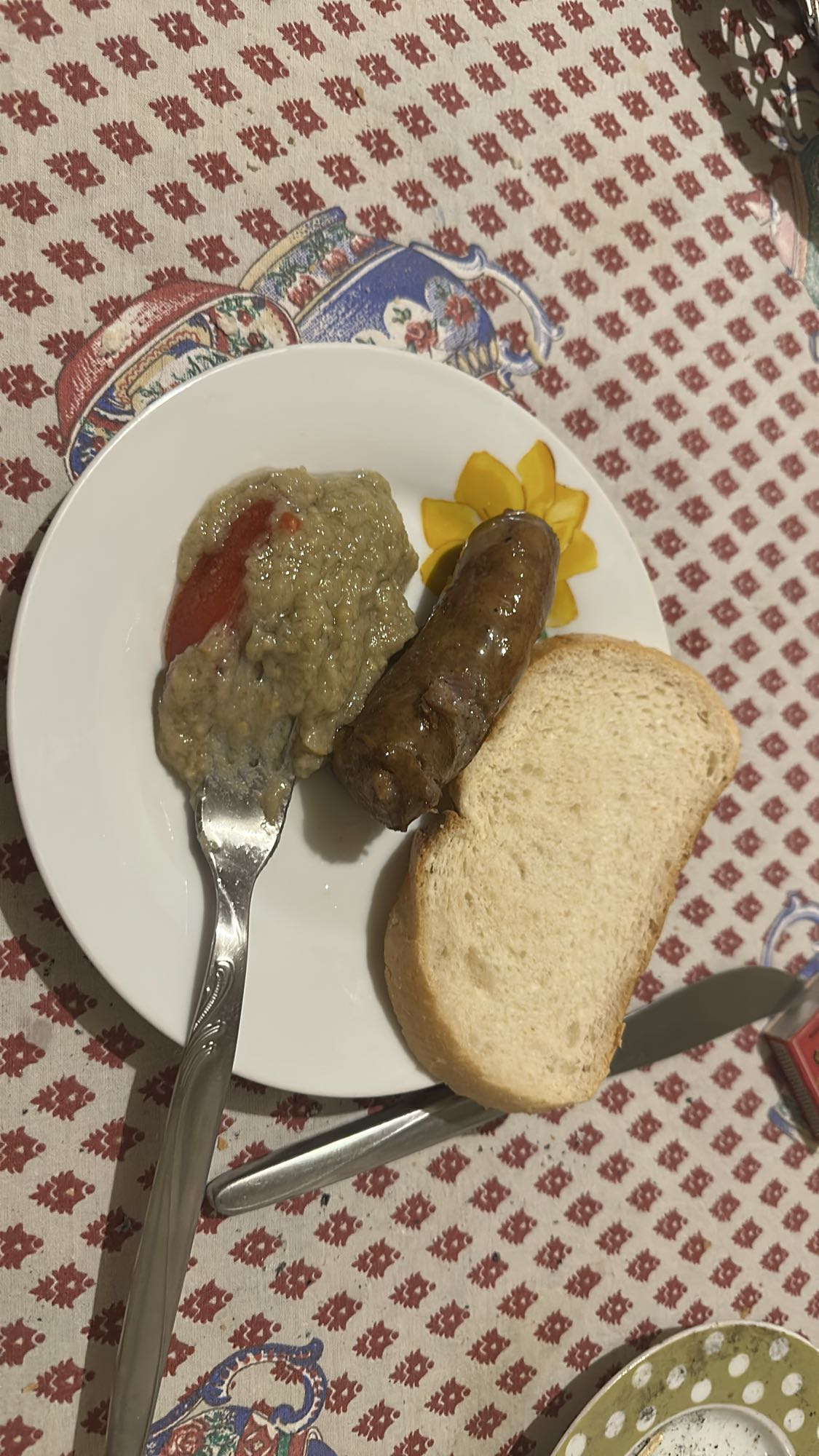 Sausage Bread Eggplant