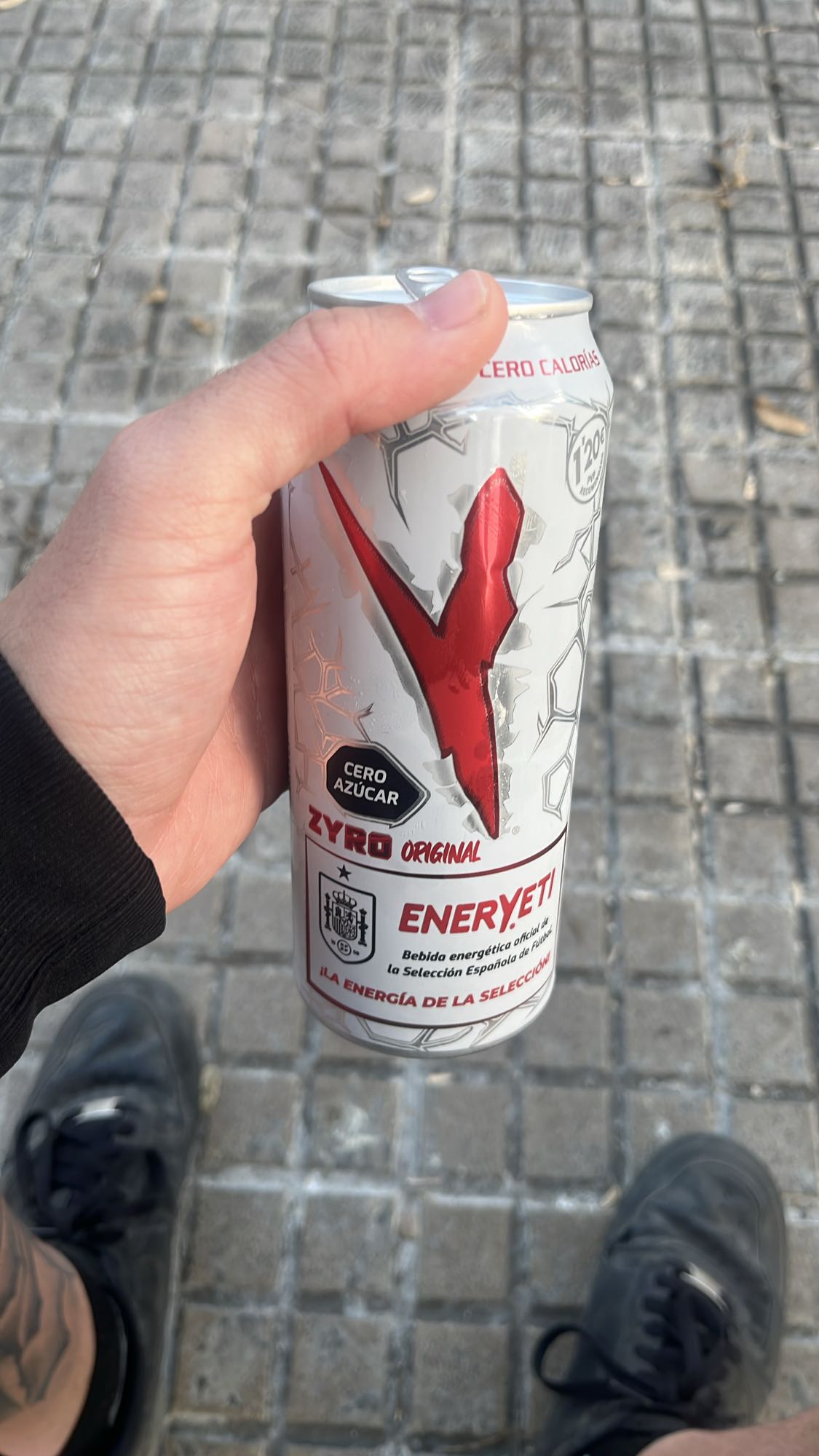bebida energética zero