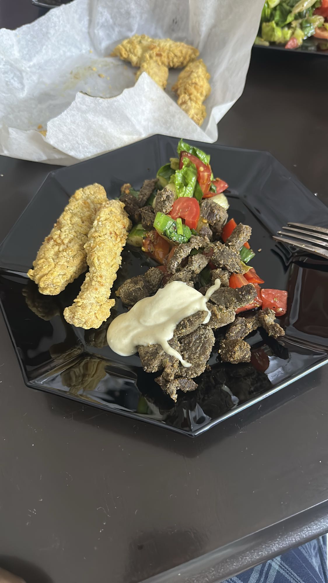 Chicken and Beef Plate