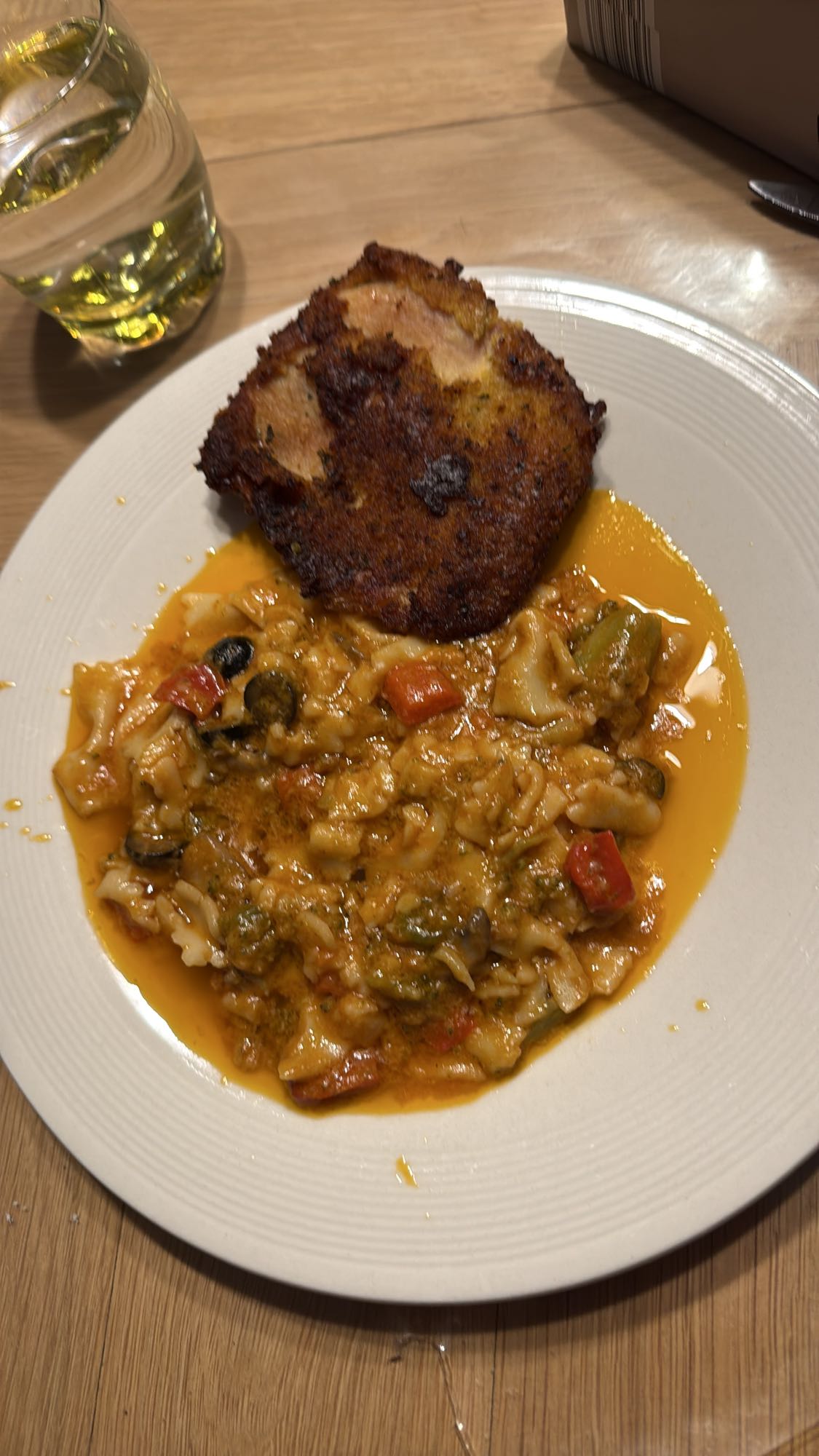 Chicken with Veg Pasta