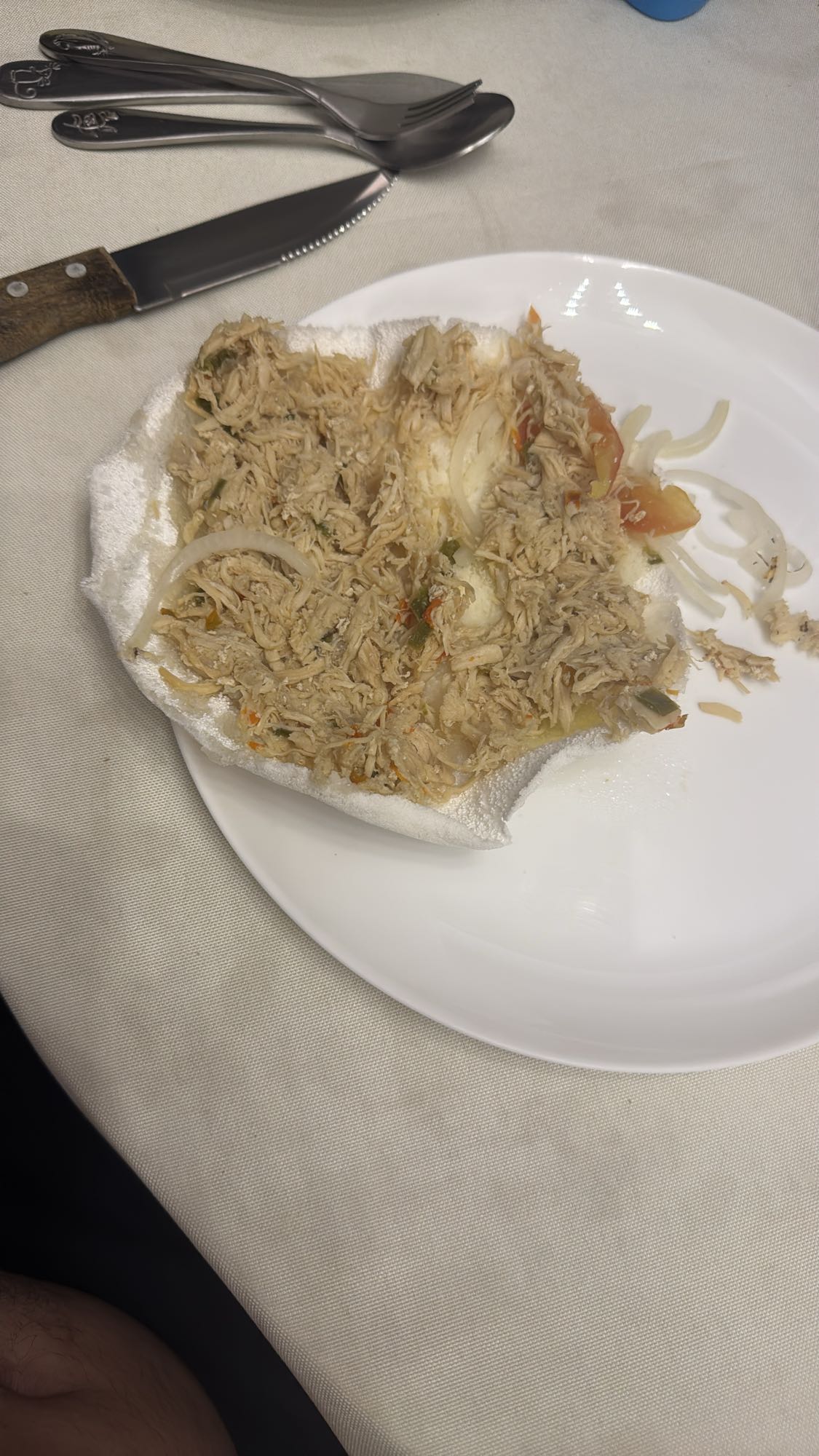 Tapioca com frango