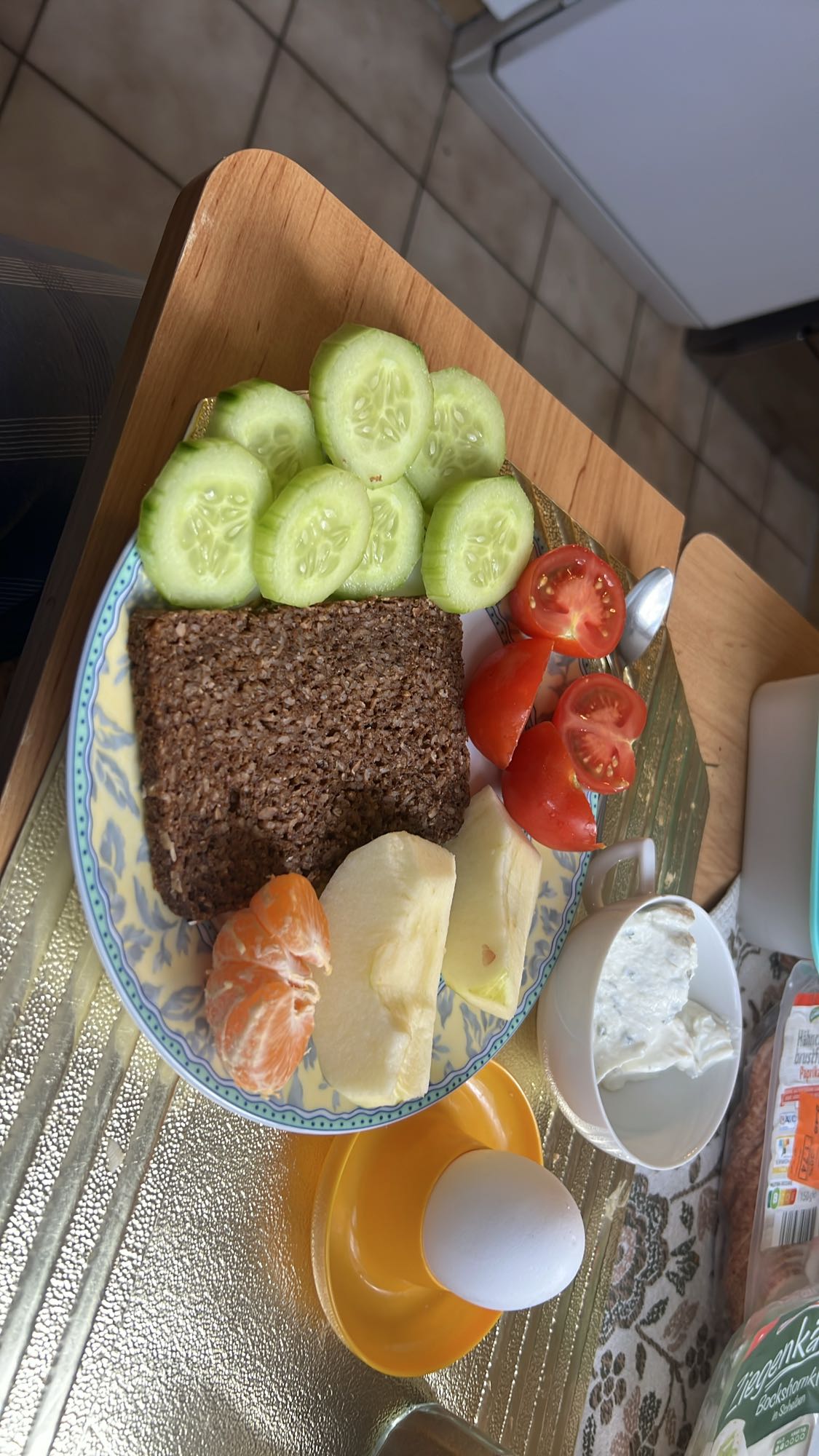 Frühstücksteller