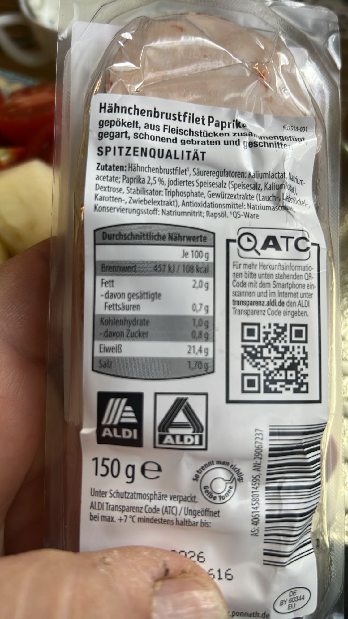Hähnchenbrustfilet Paprika
