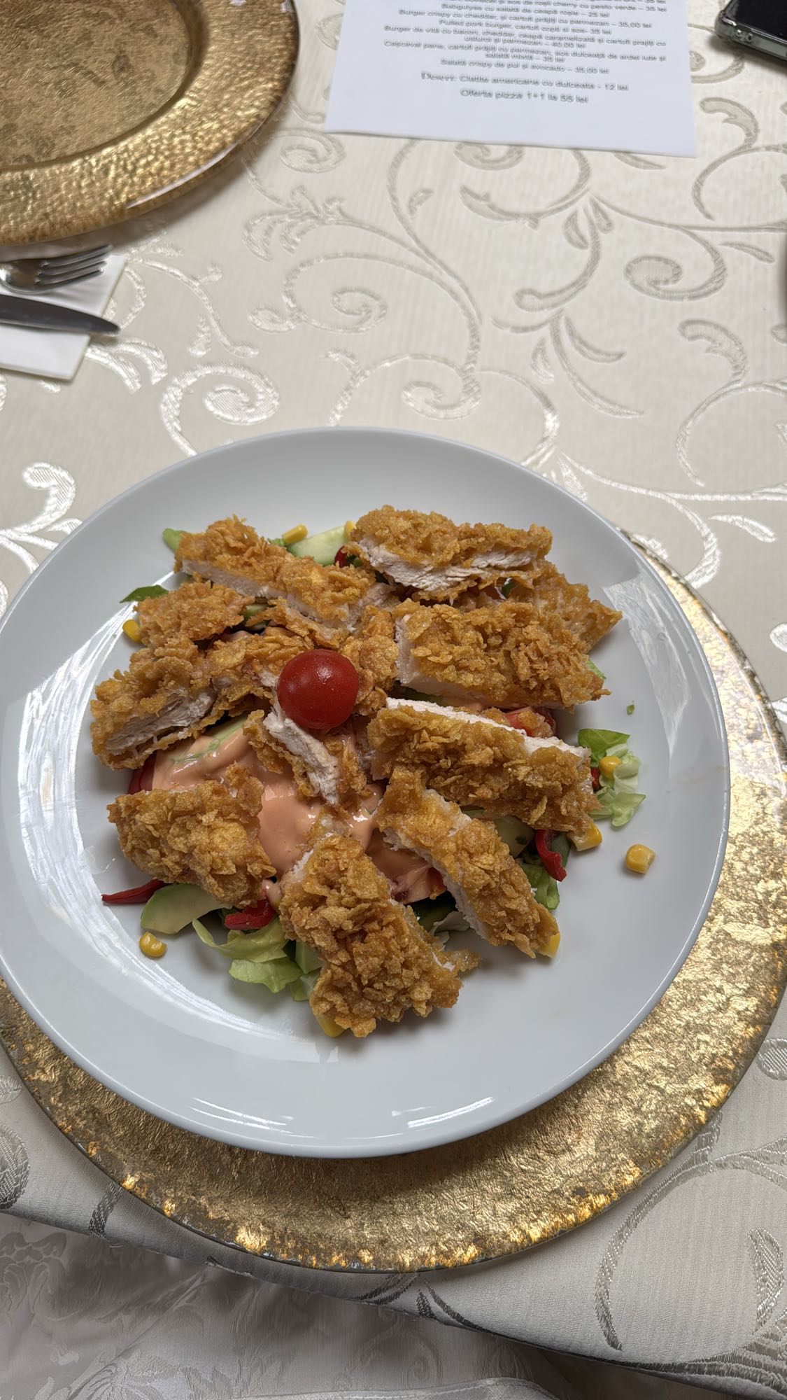 Crispy Chicken Salad