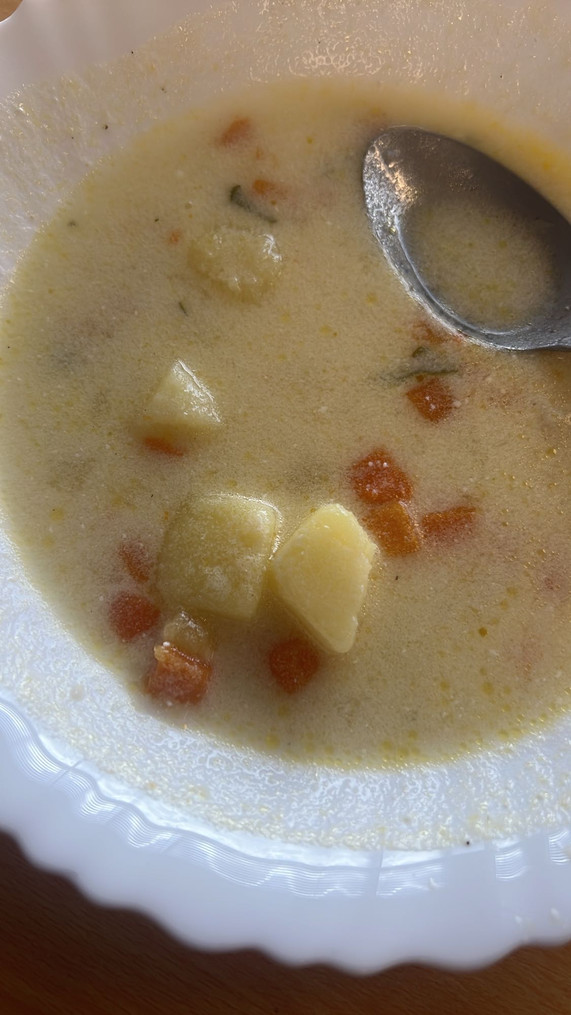 Ciorbă cremă de cartofi