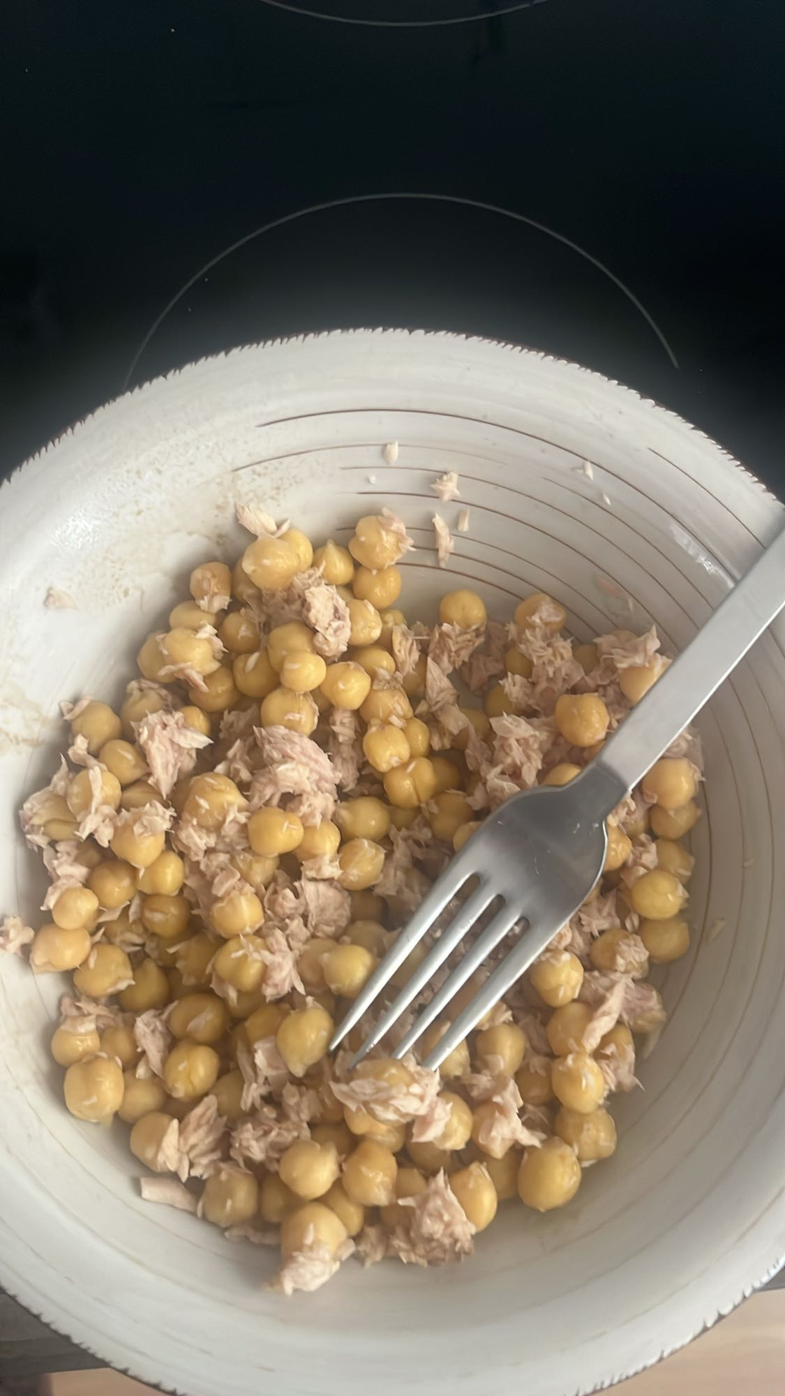 ensalada de garbanzos