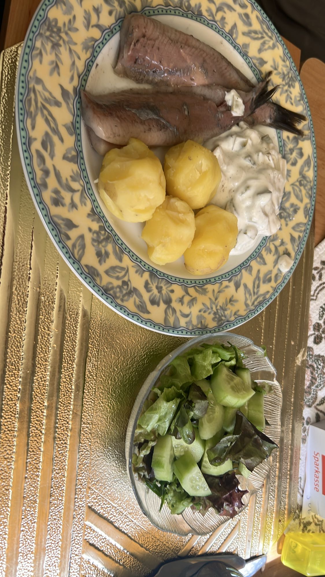 Hering mit Kartoffeln