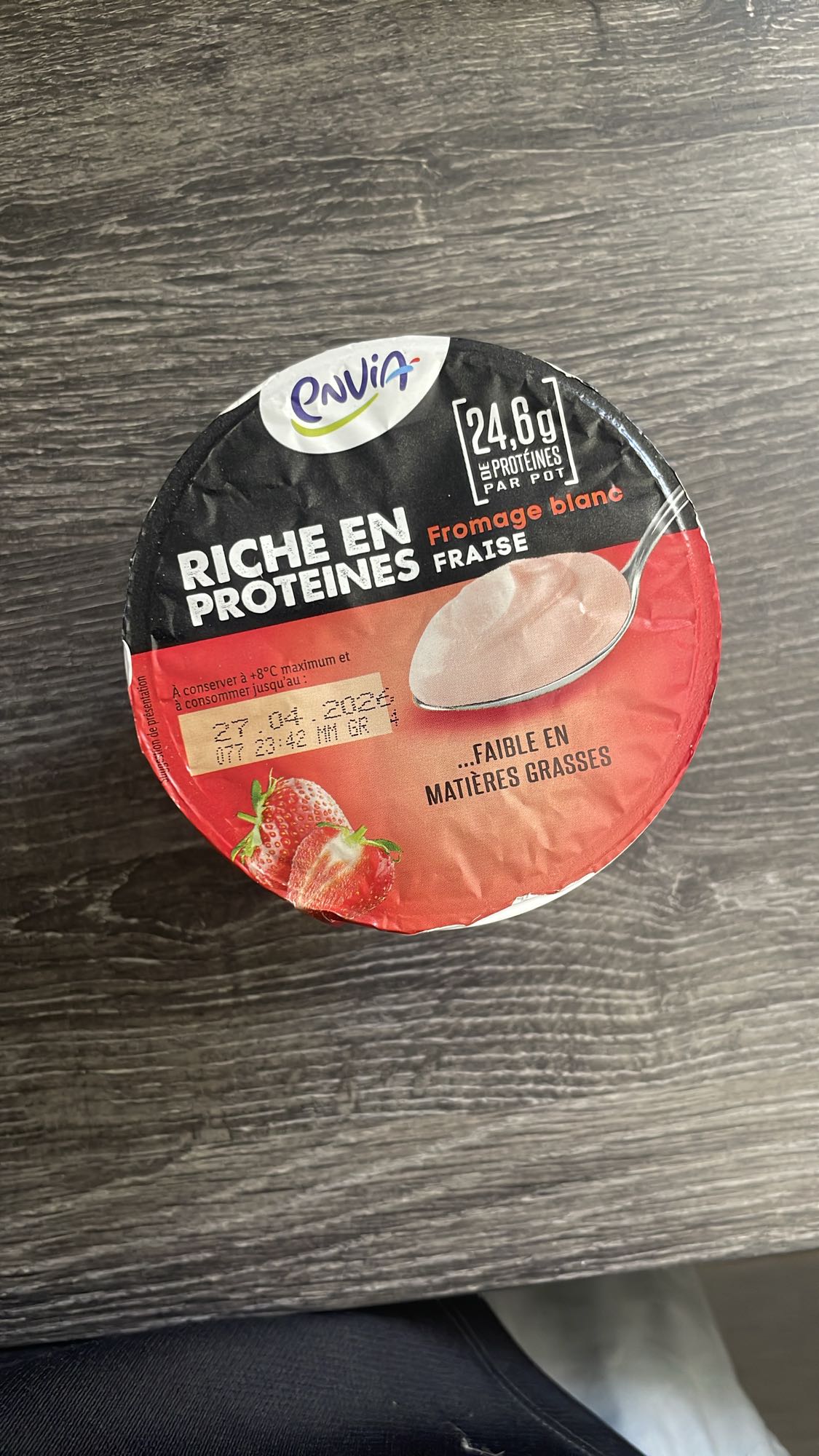 Fromage blanc fraise