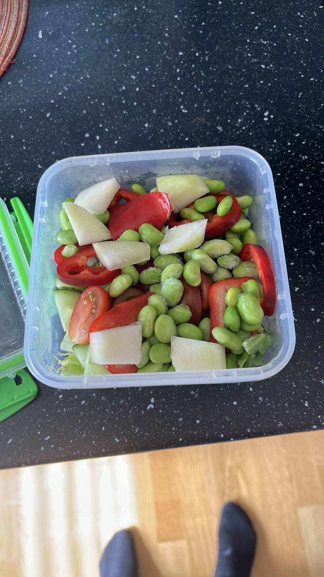Sallad med edamame