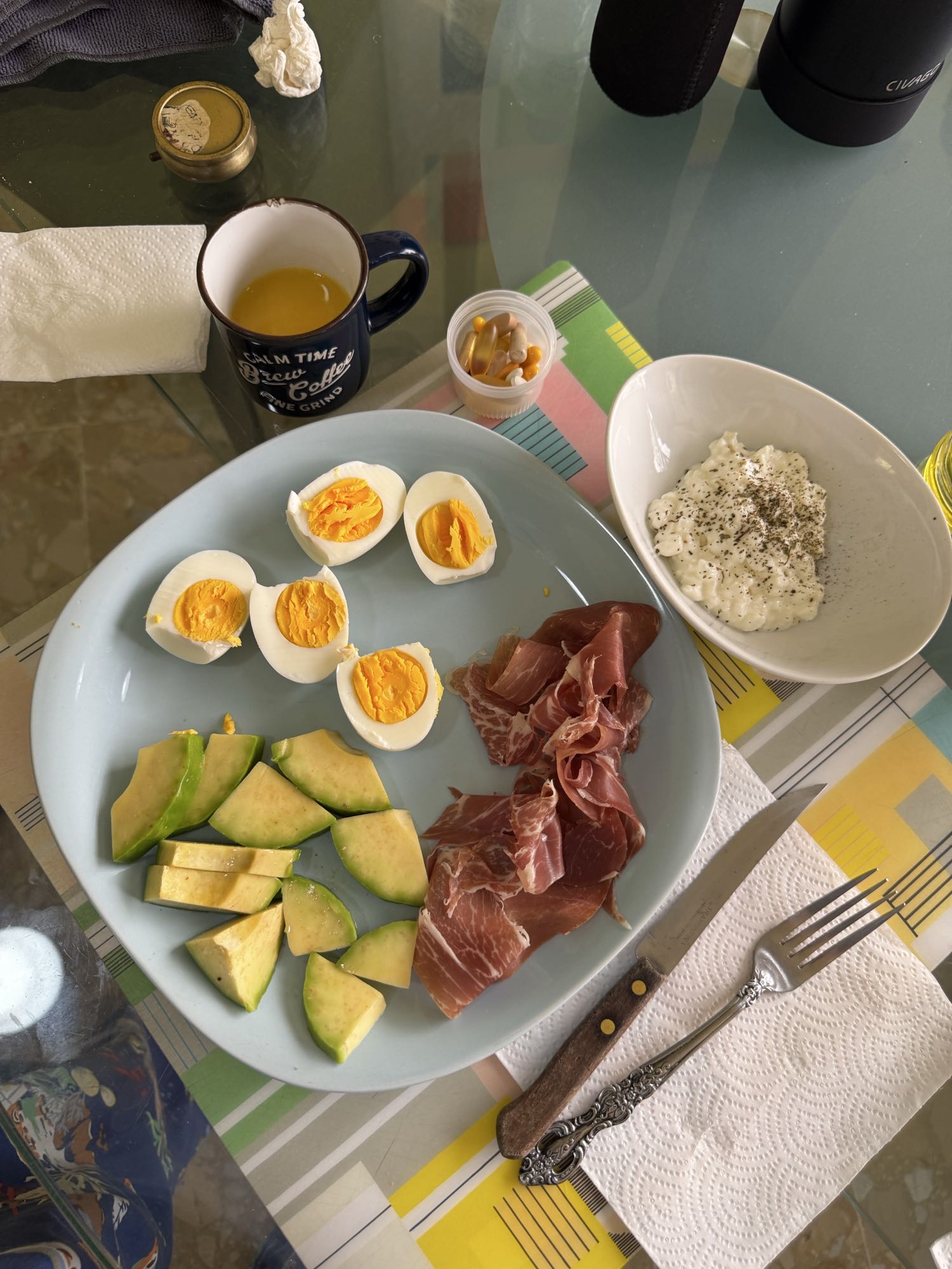 desayuno con huevos