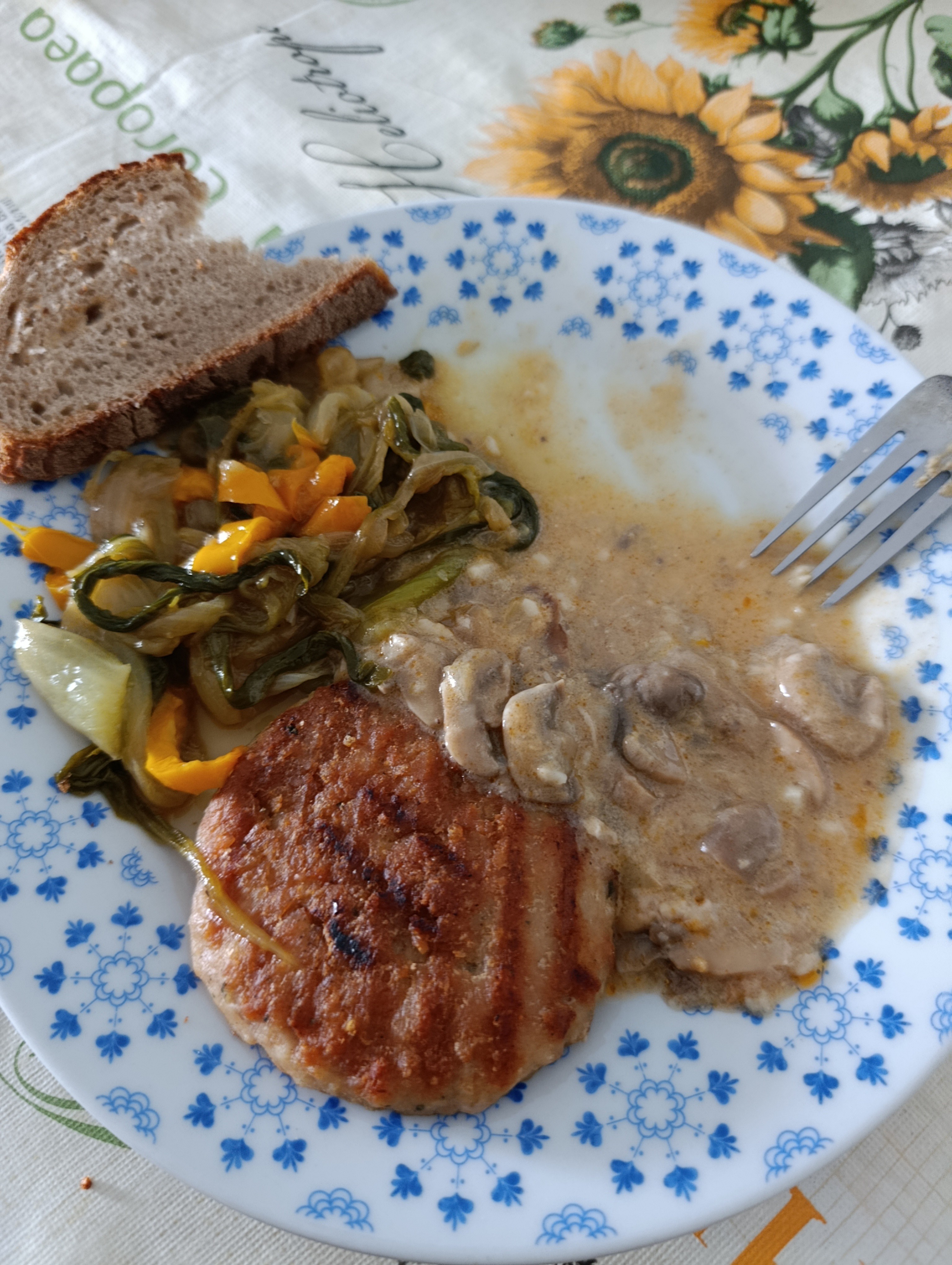 hamburguesa con verduras