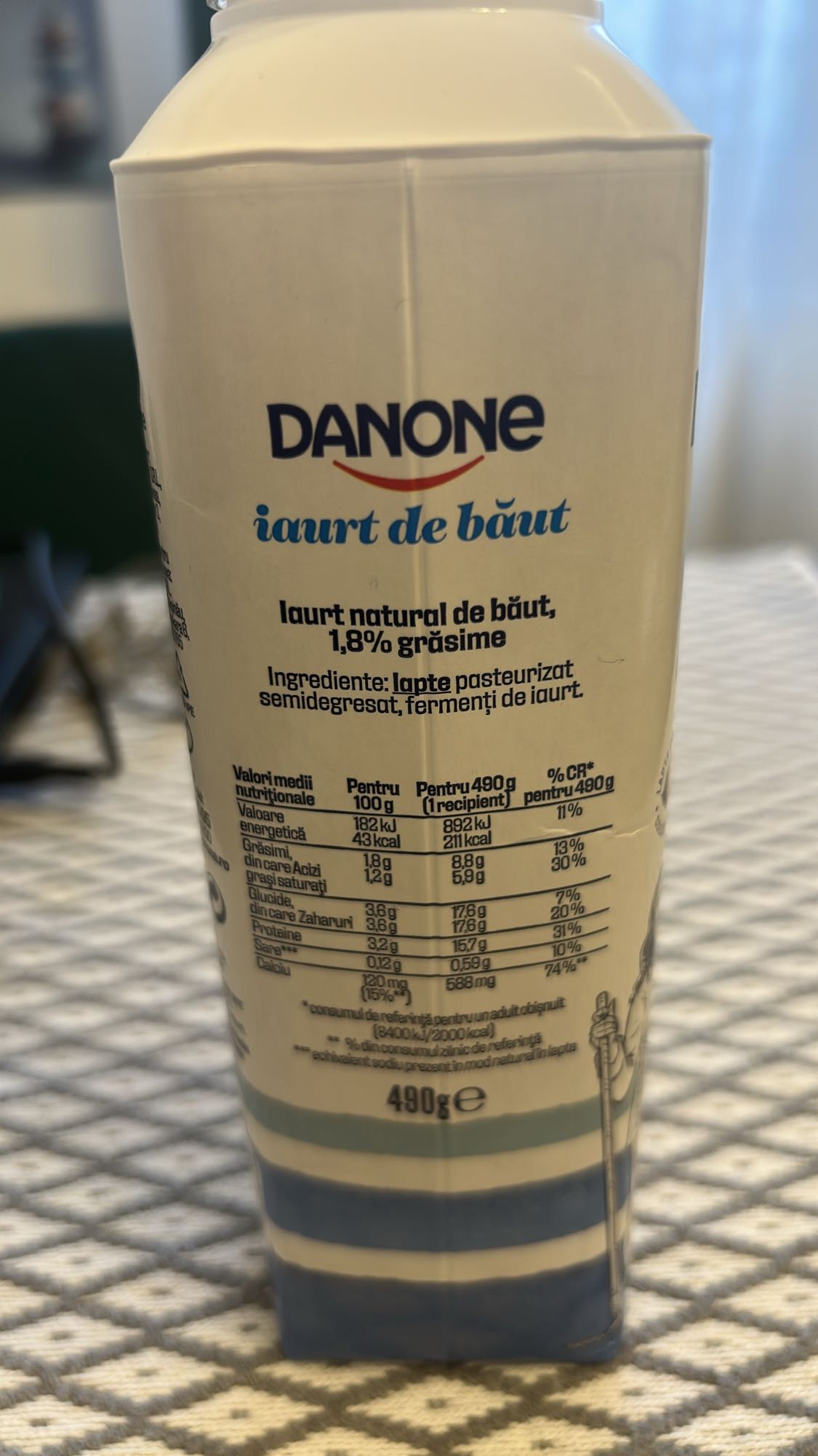 Iaurt natural de băut