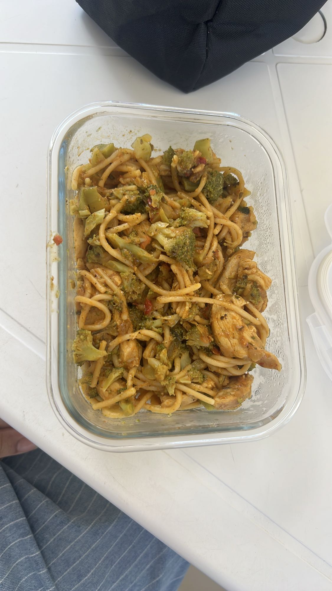 Macarrão com frango