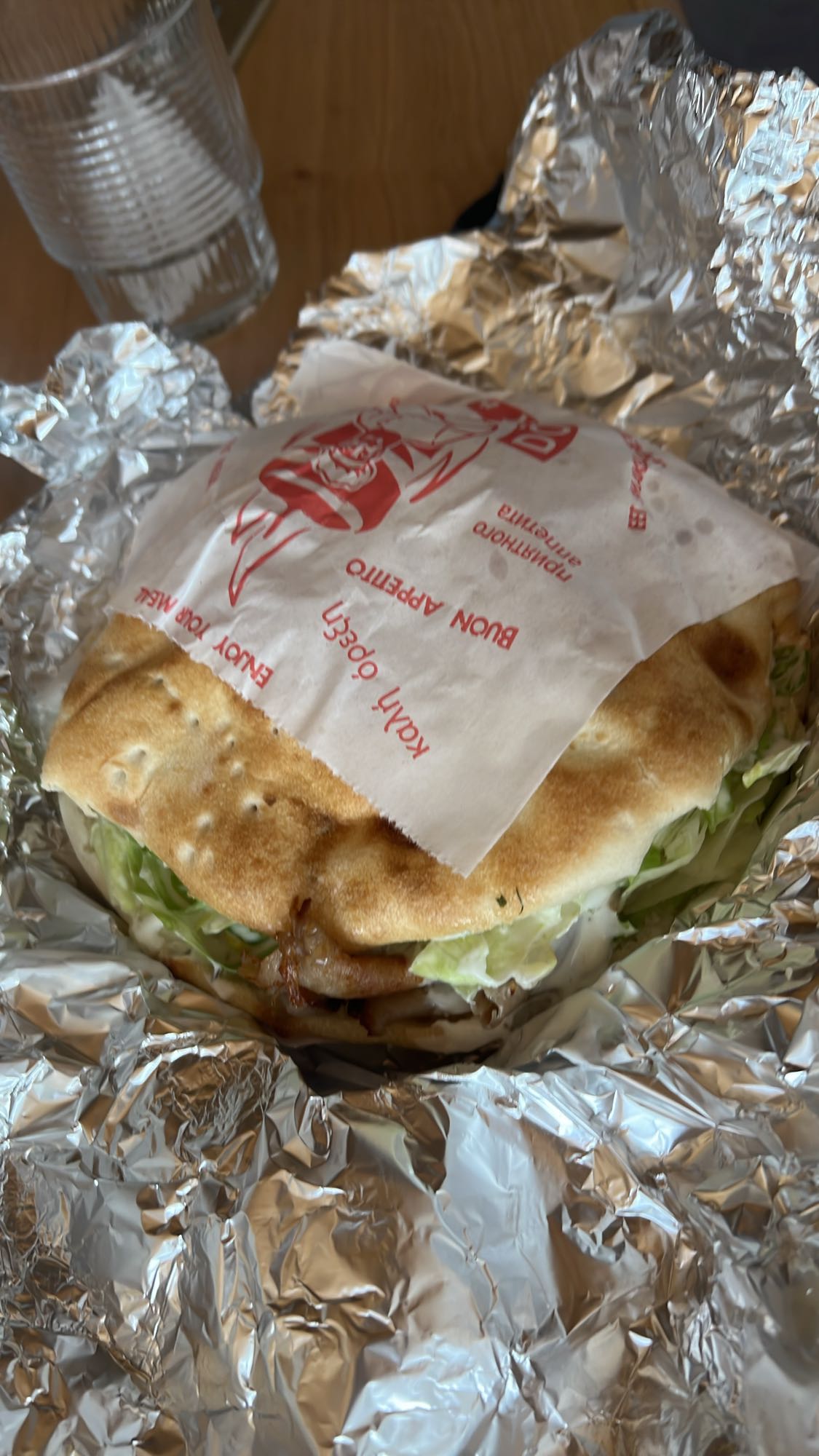 Hähnchen-Döner-Sandwich