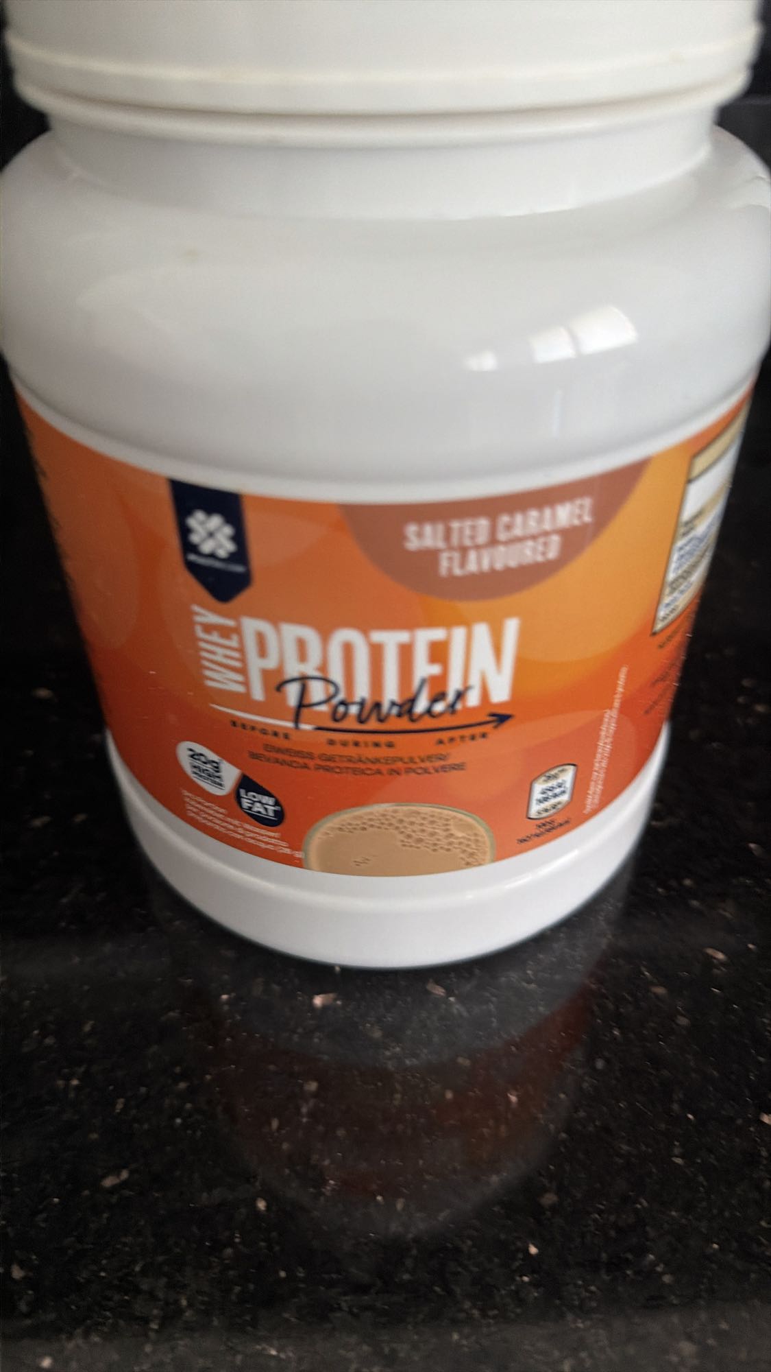 Proteinpulver Karamell