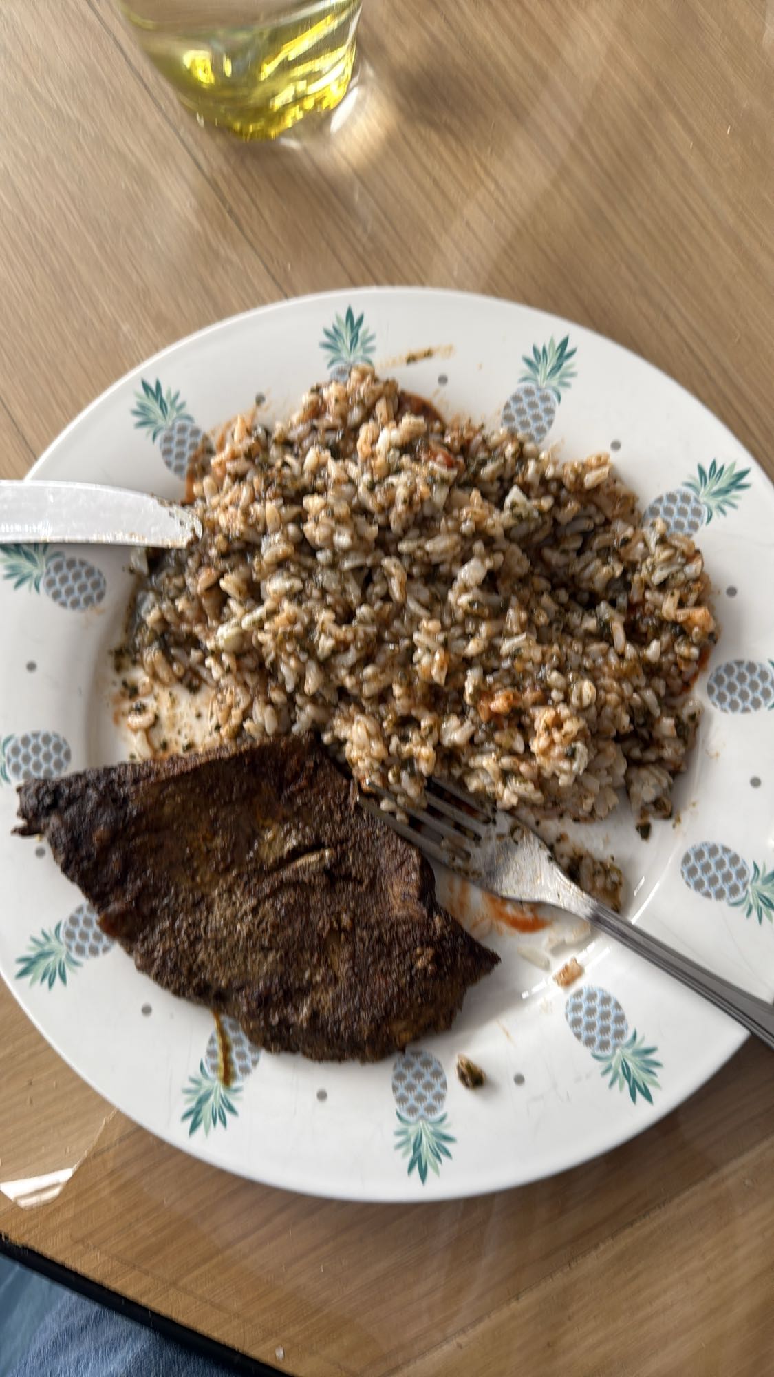 Rice and Fried Fish