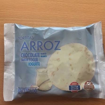 Tortitas de arroz yogur