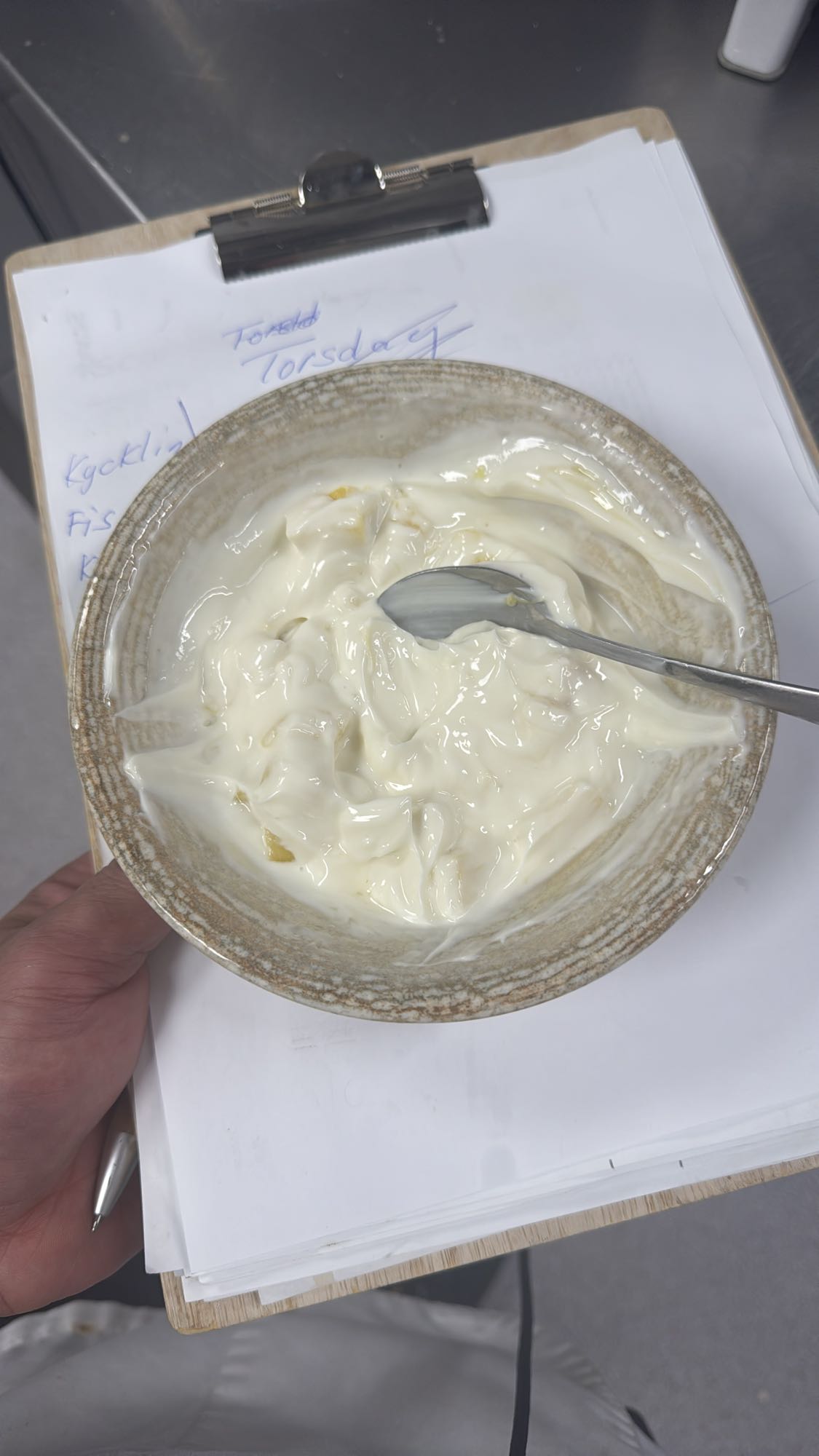 Yoghurt med frukt