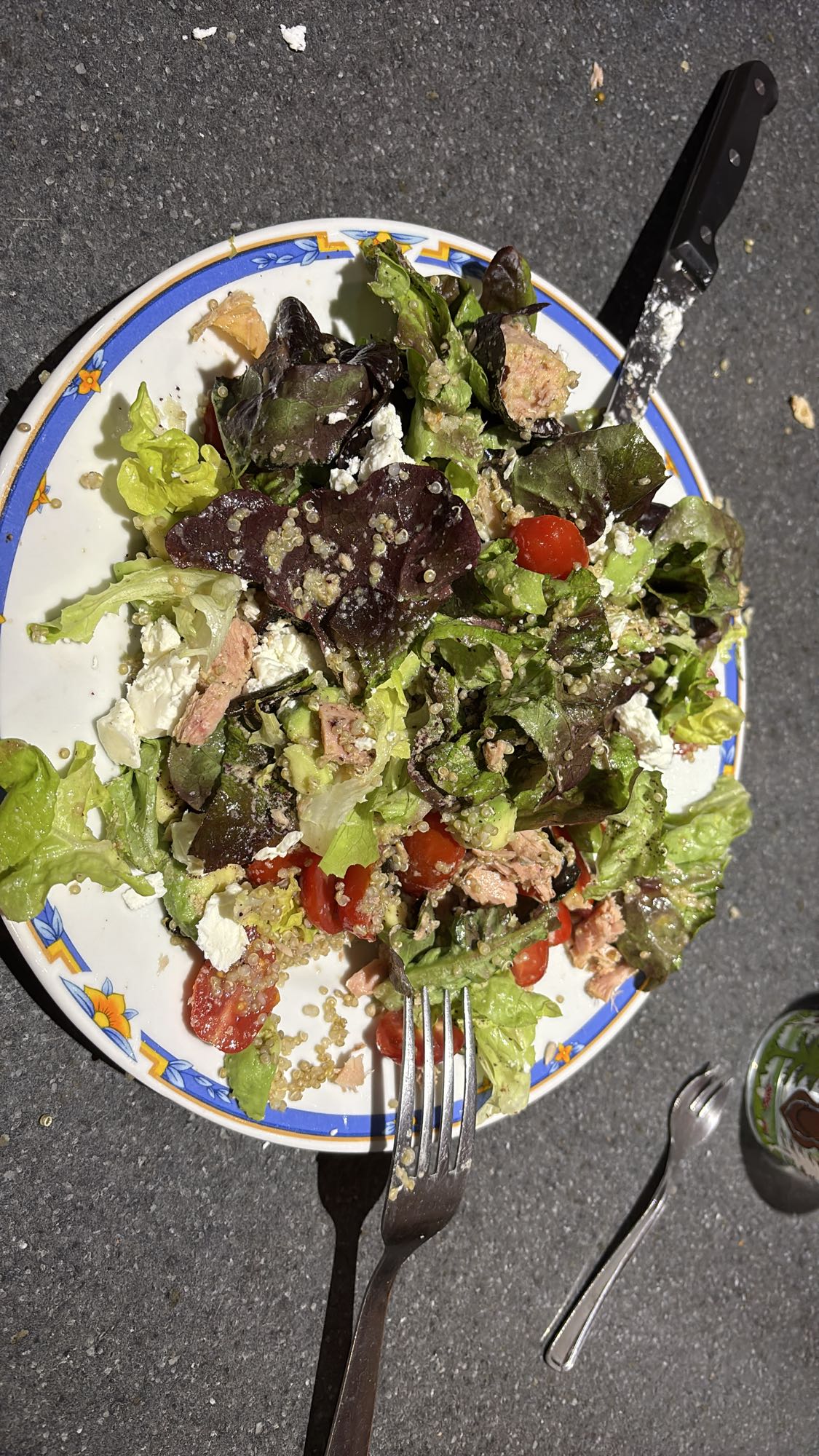 salade quinoa saumon