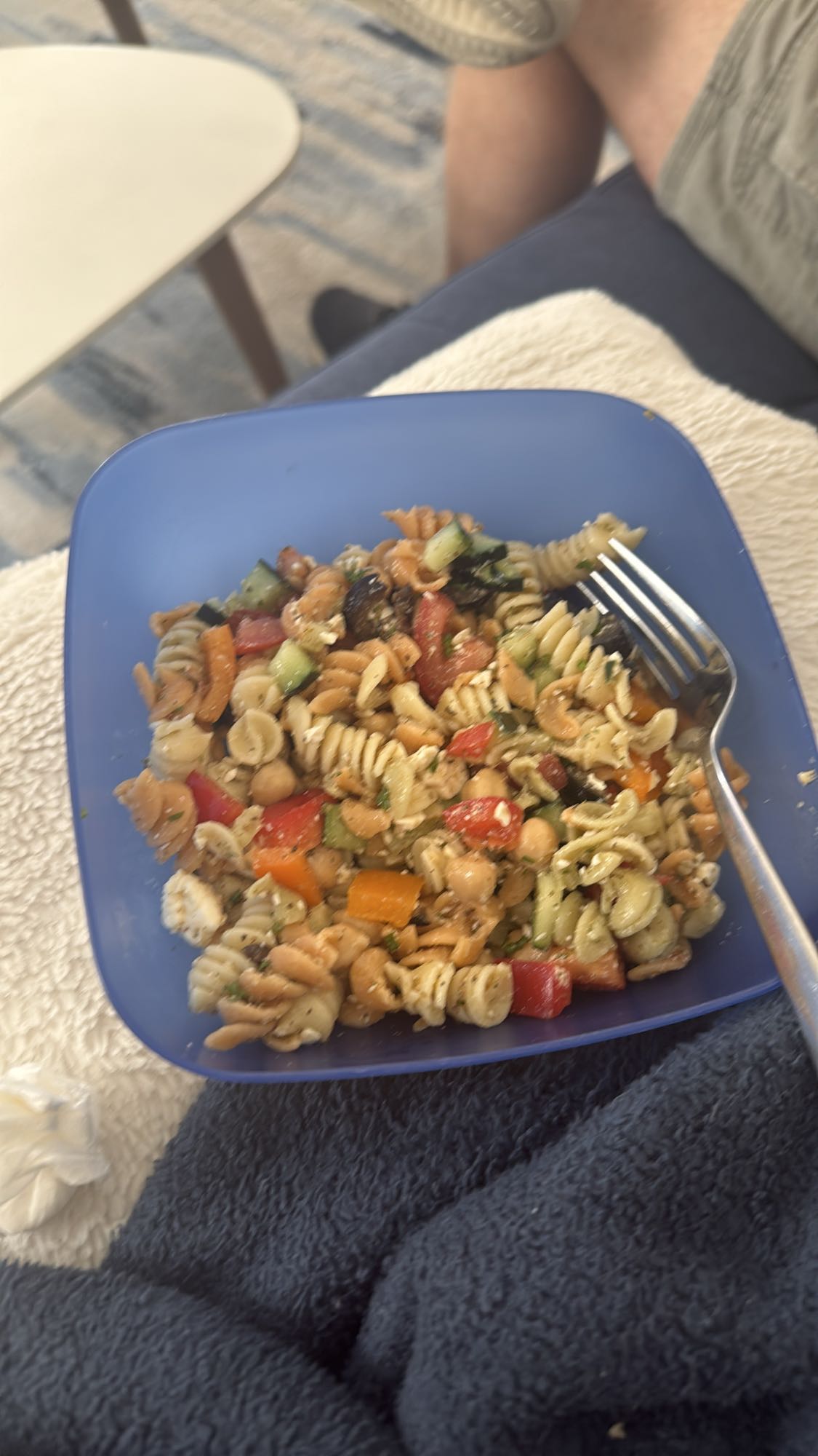 Veggie Chickpea Pasta