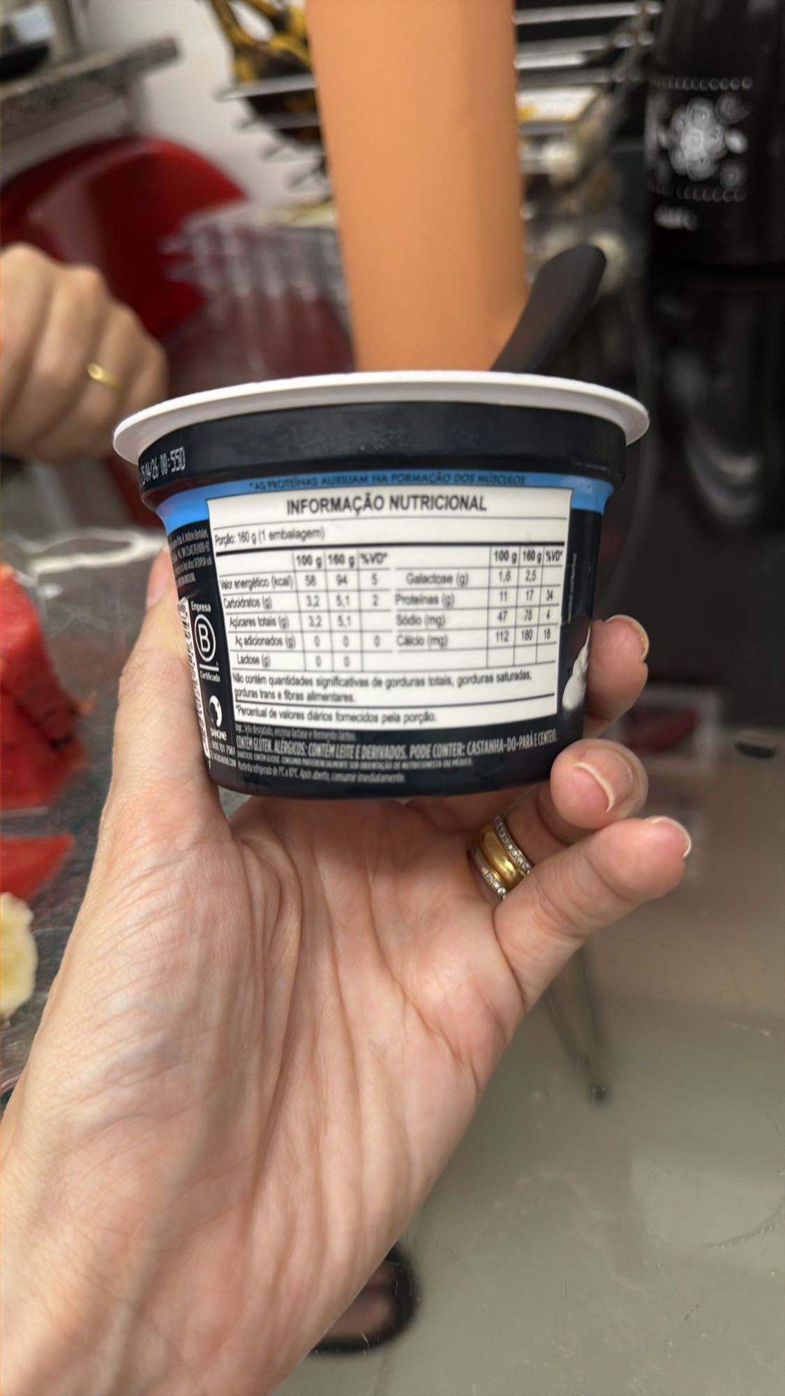Iogurte proteico