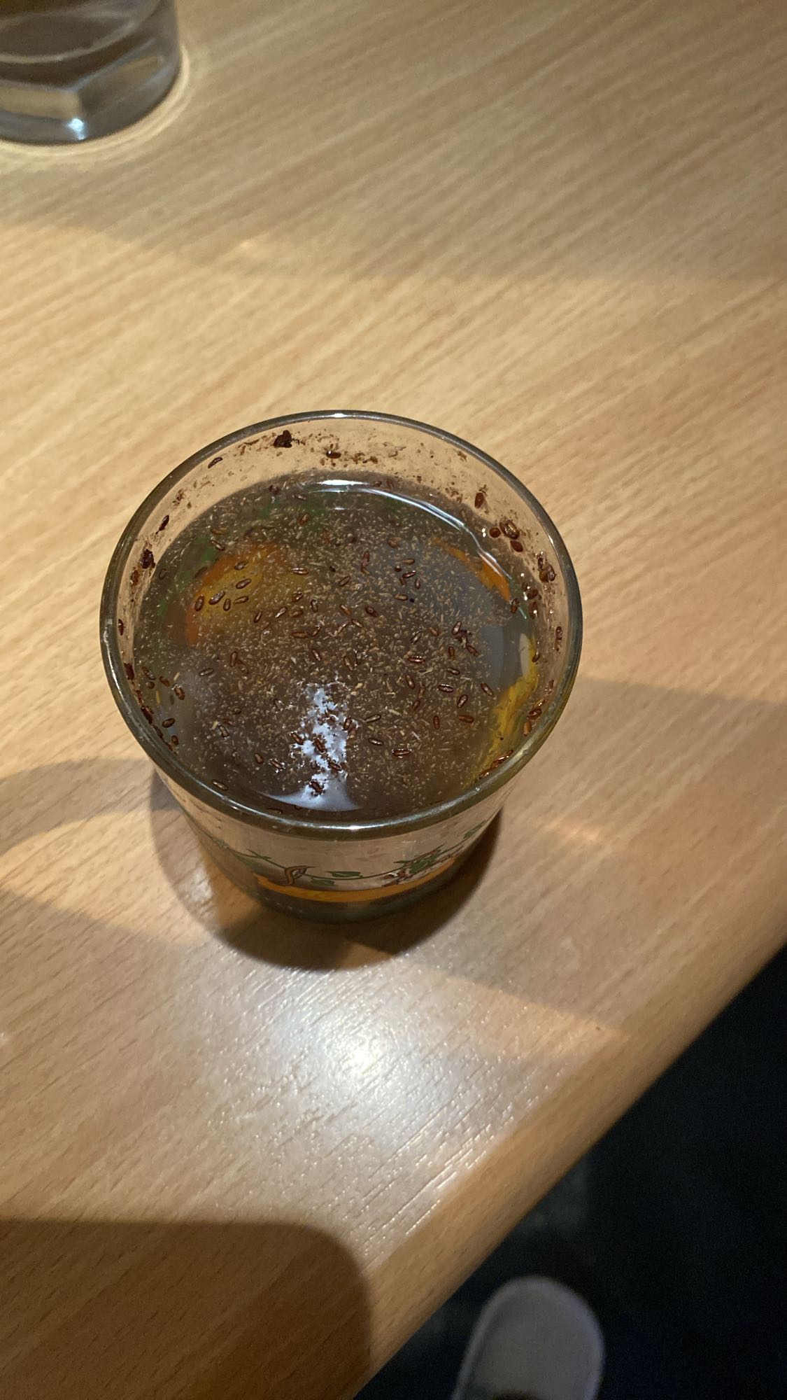 Napój z nasionami chia