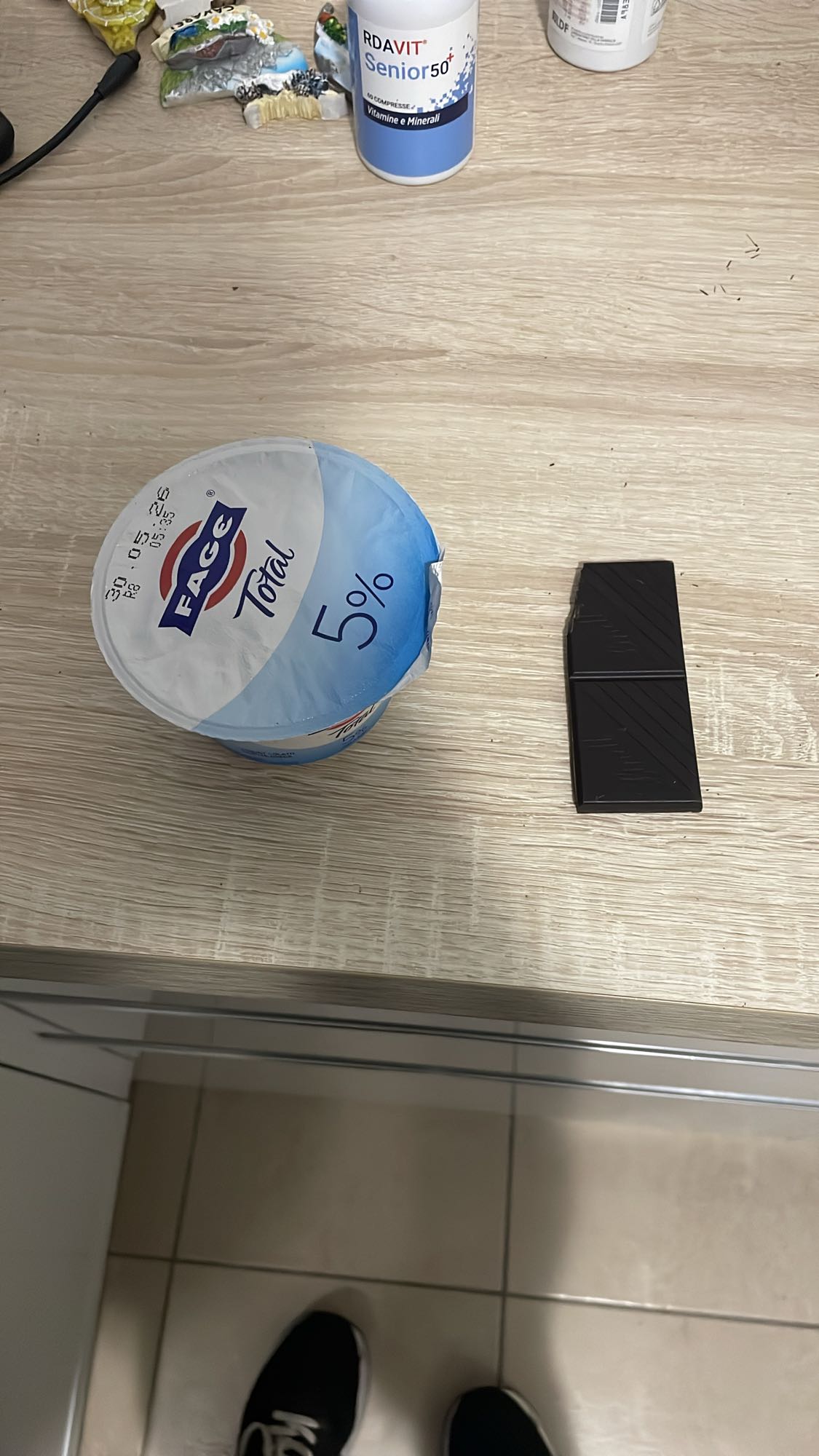 Yogurt e cioccolato