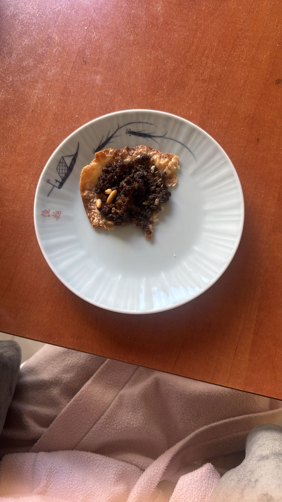 Minced Meat Tart Slice