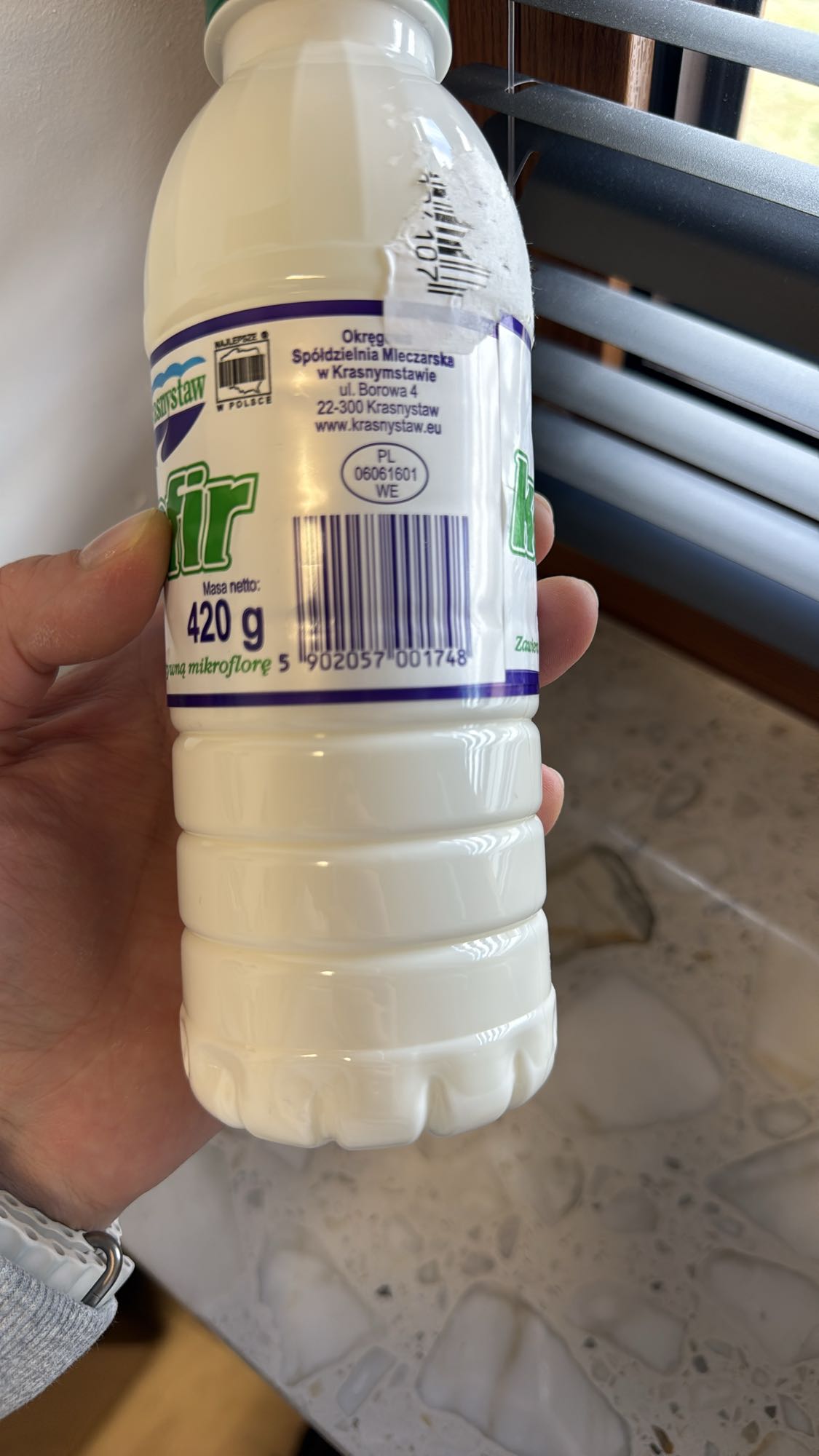 Kefir naturalny