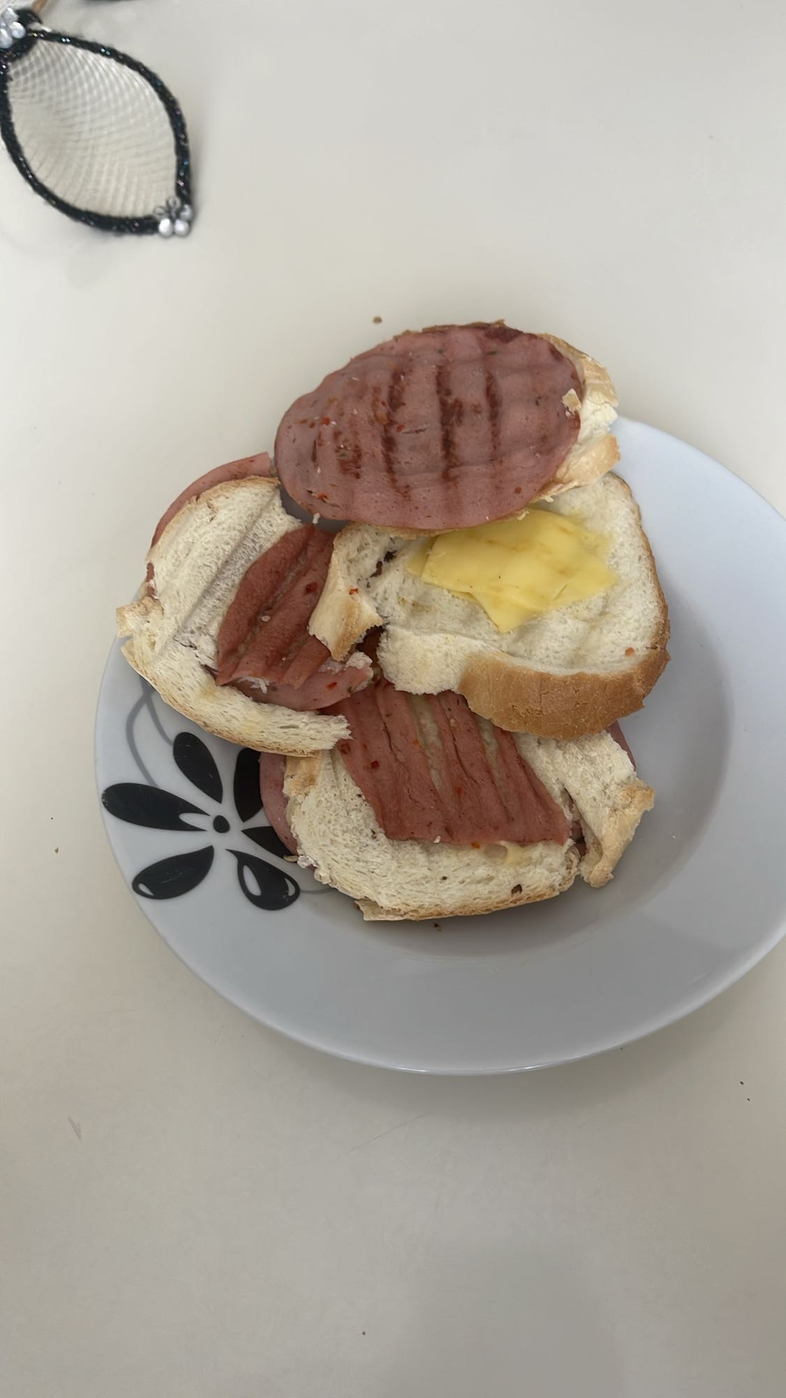 Spam Cheese Toasts