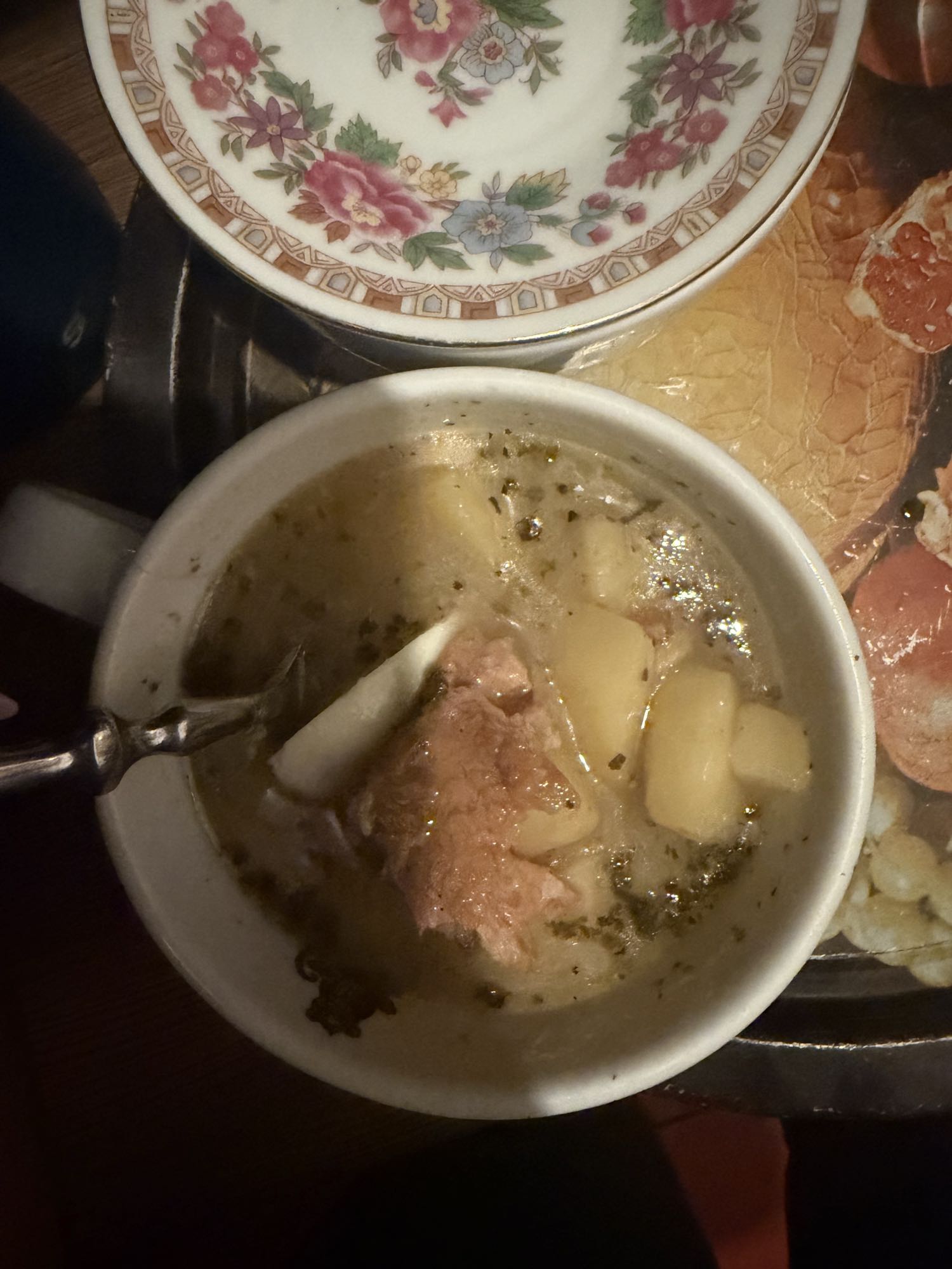 Zupa rybna z ziemniakami