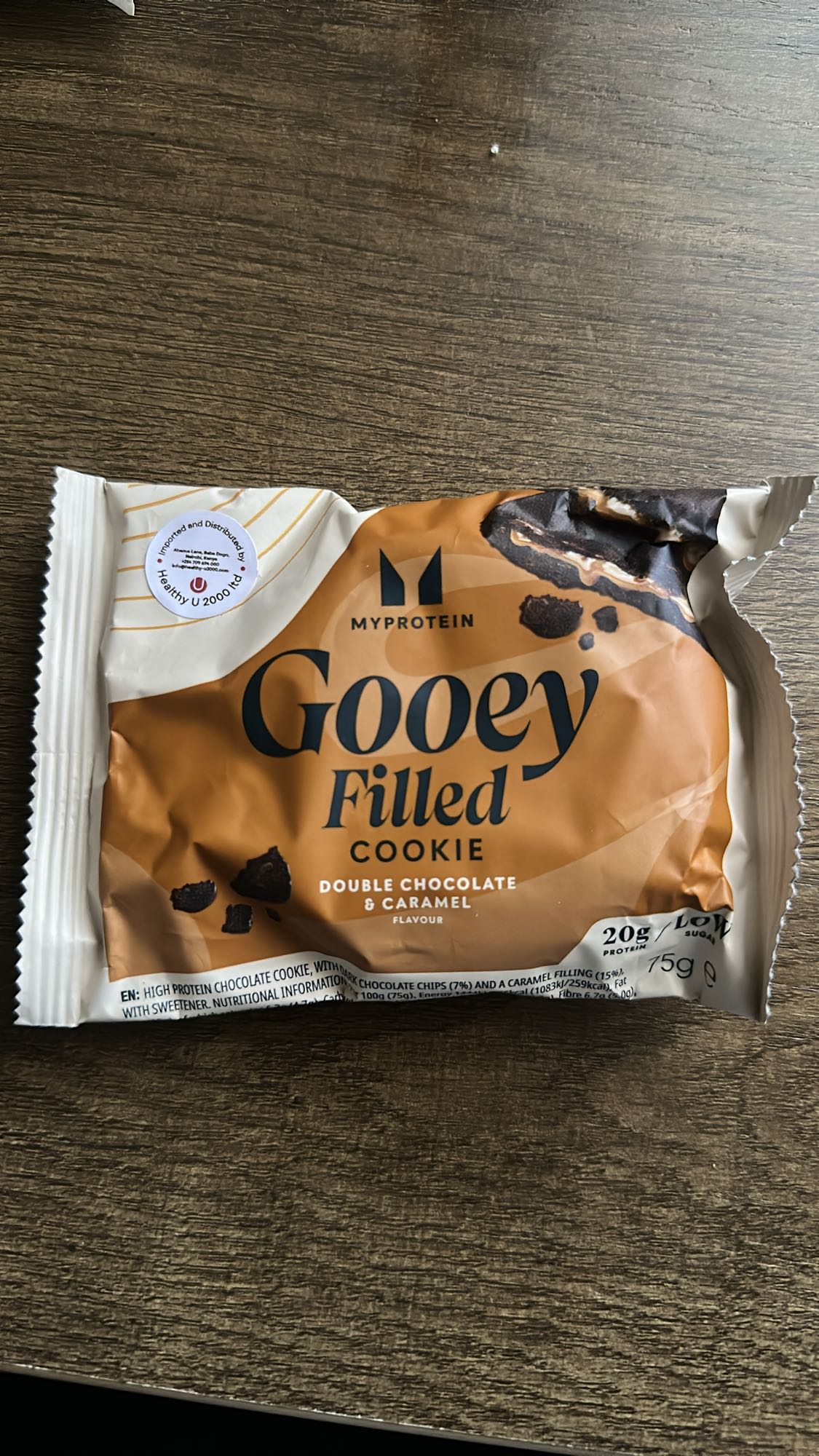 Protein Filled Cookie