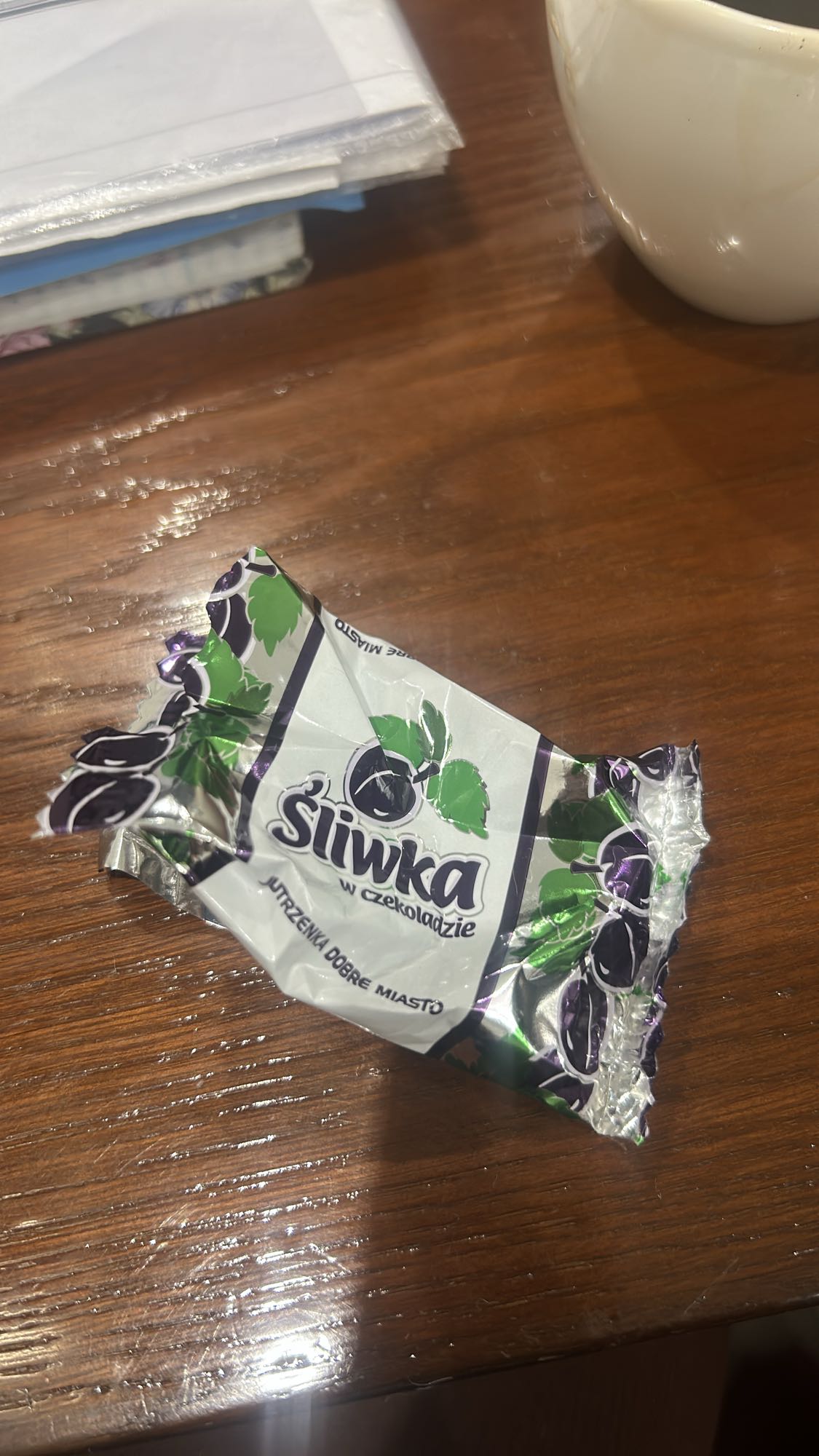 Śliwka w czekoladzie