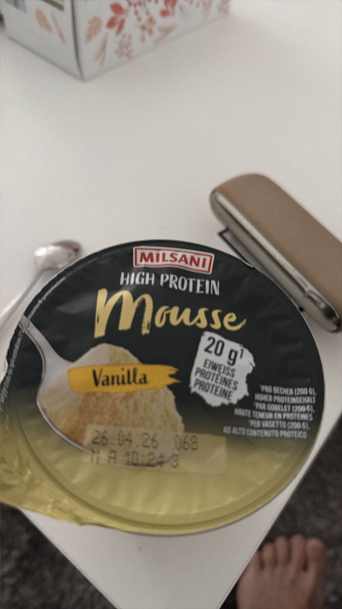 Vanille Protein Mousse