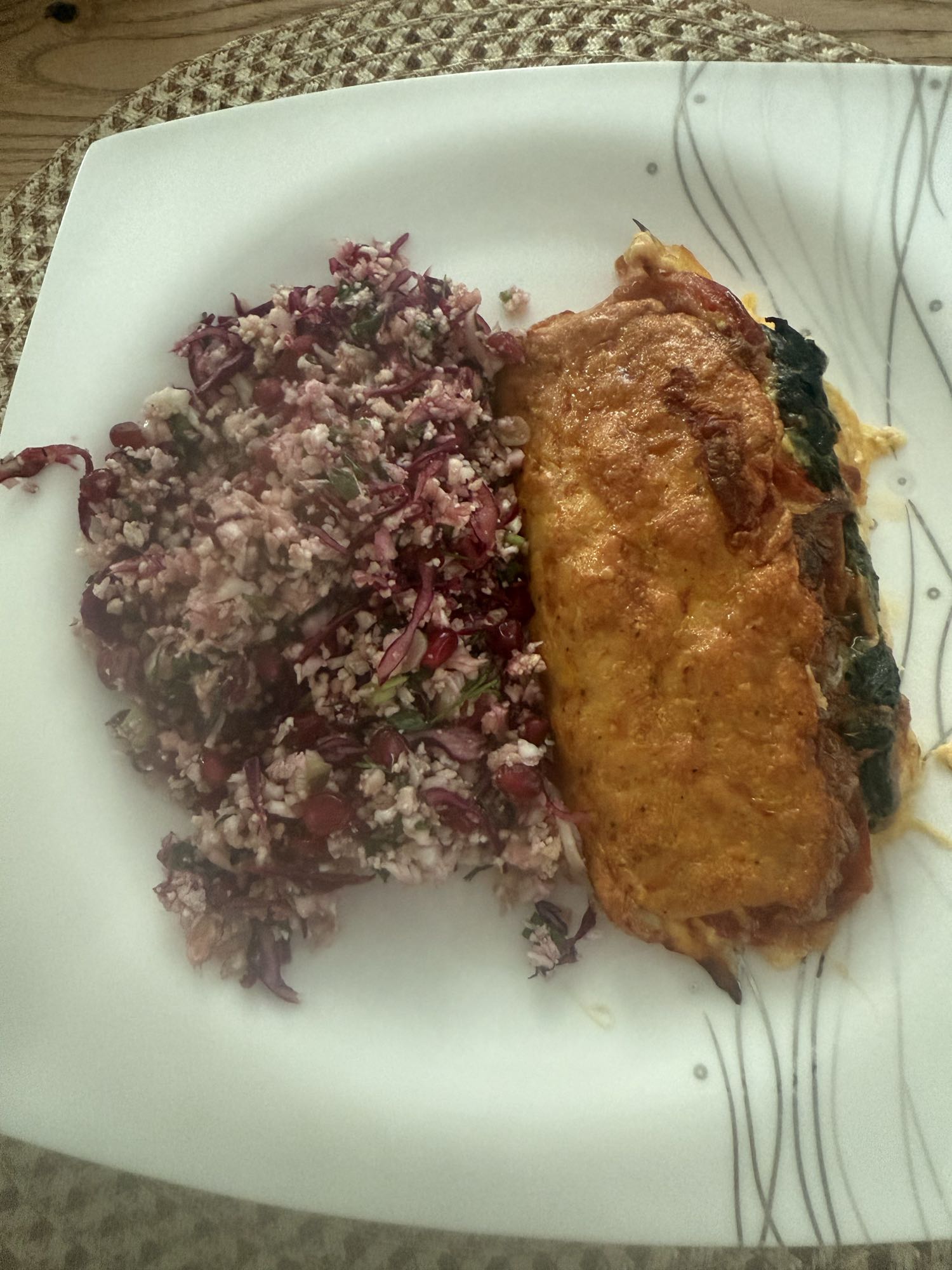 Fırında Lazanya ve Salata