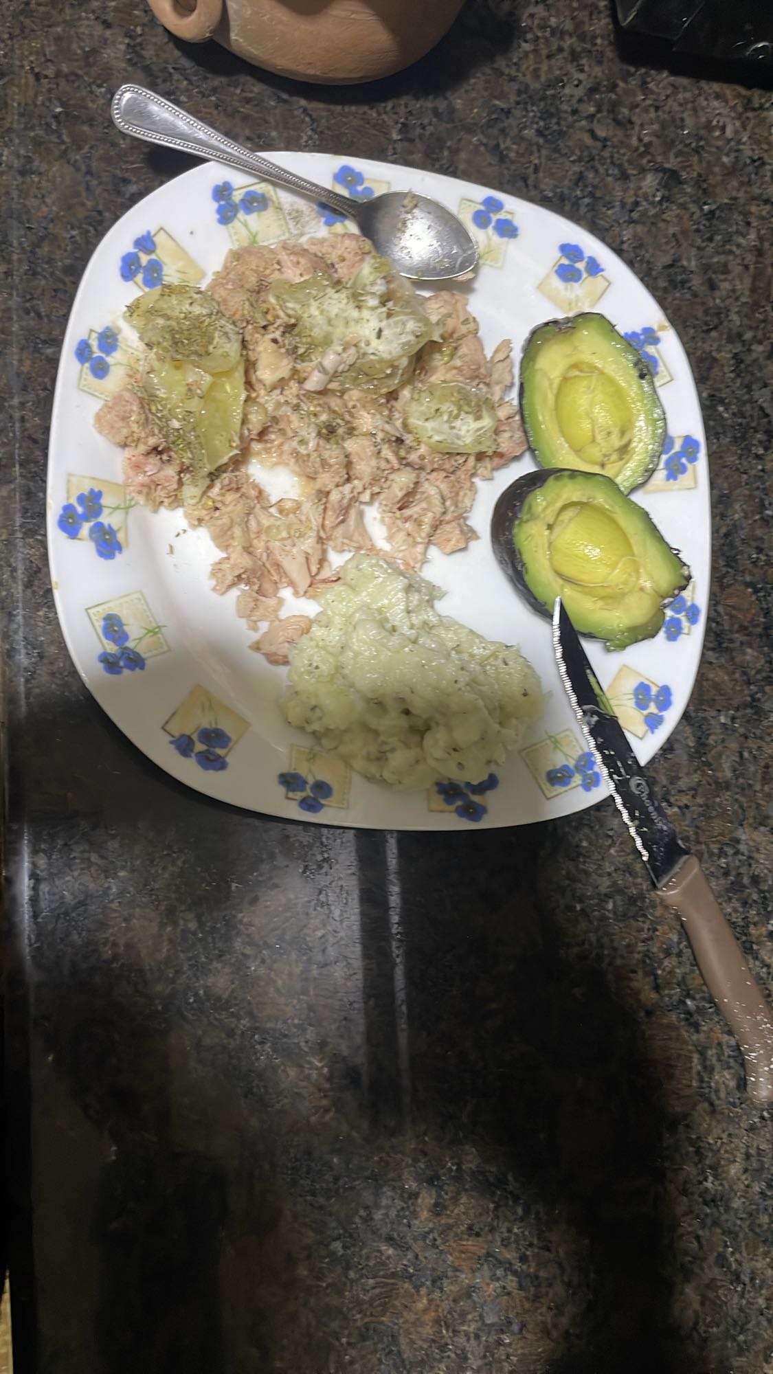 Salmon Avocado Plate