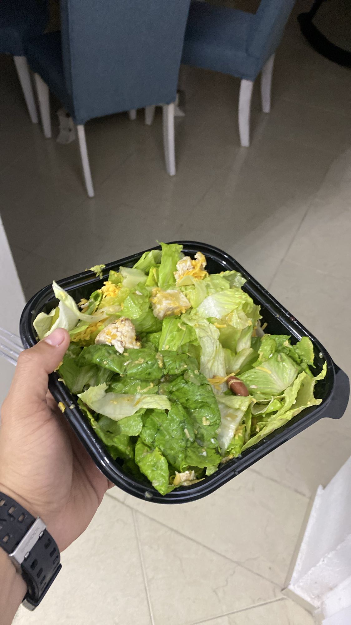 ensalada con pollo