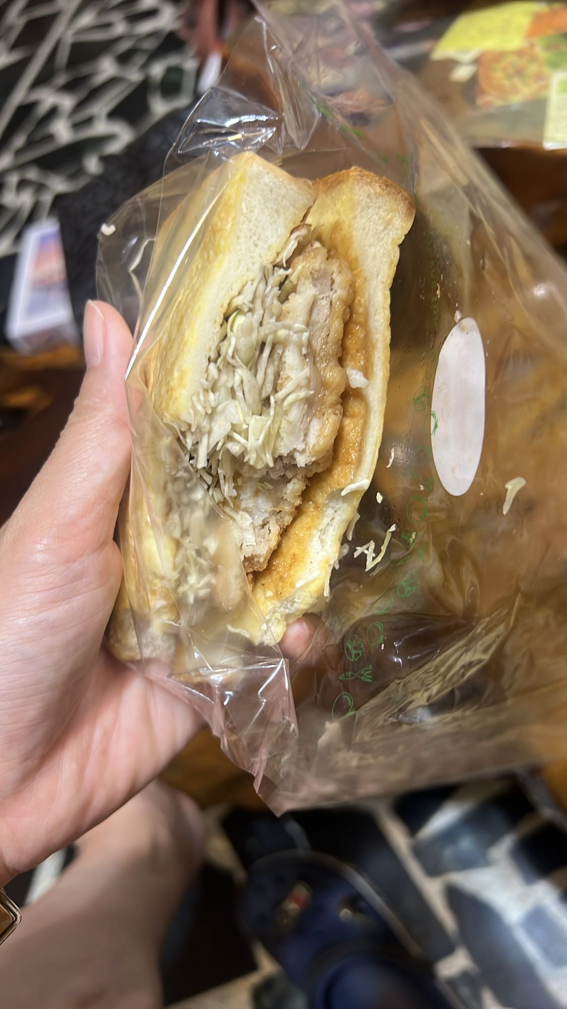 雞排起司三明治