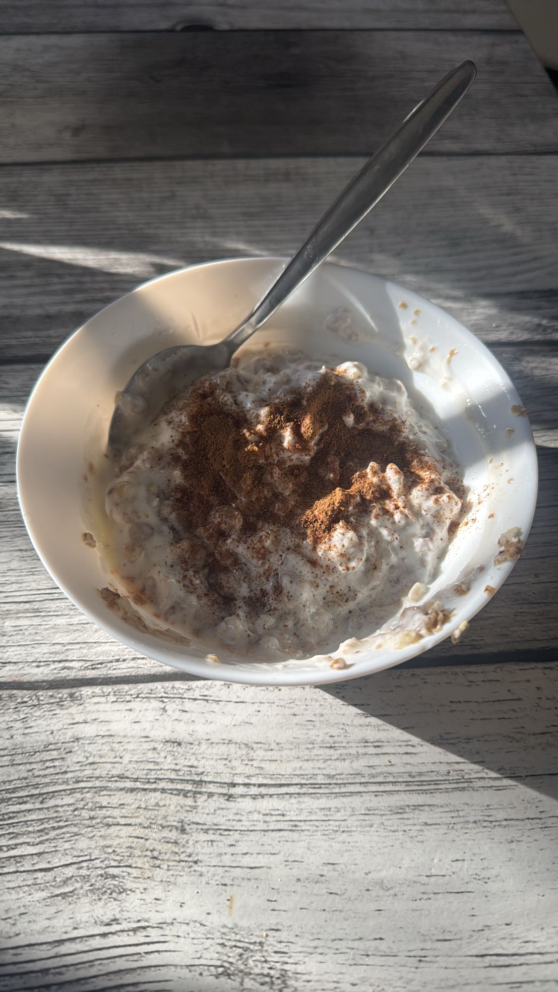 Fiberhavregröt med kanel
