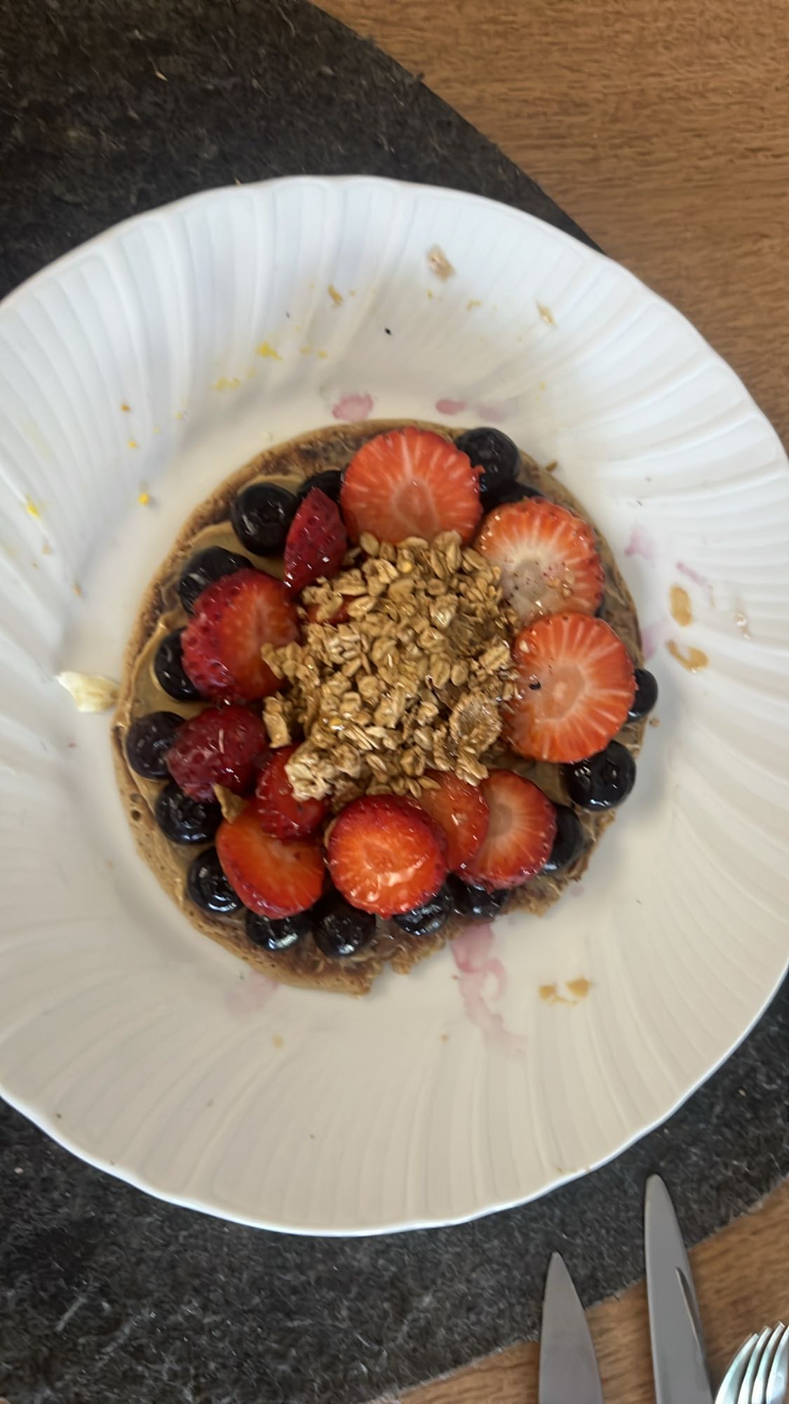 Pancake con frutti
