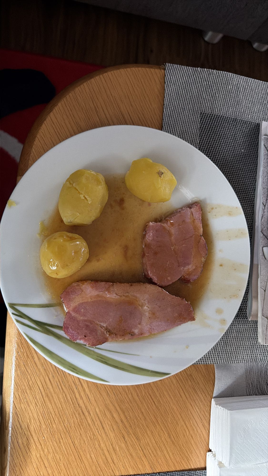 Kassler mit Kartoffeln