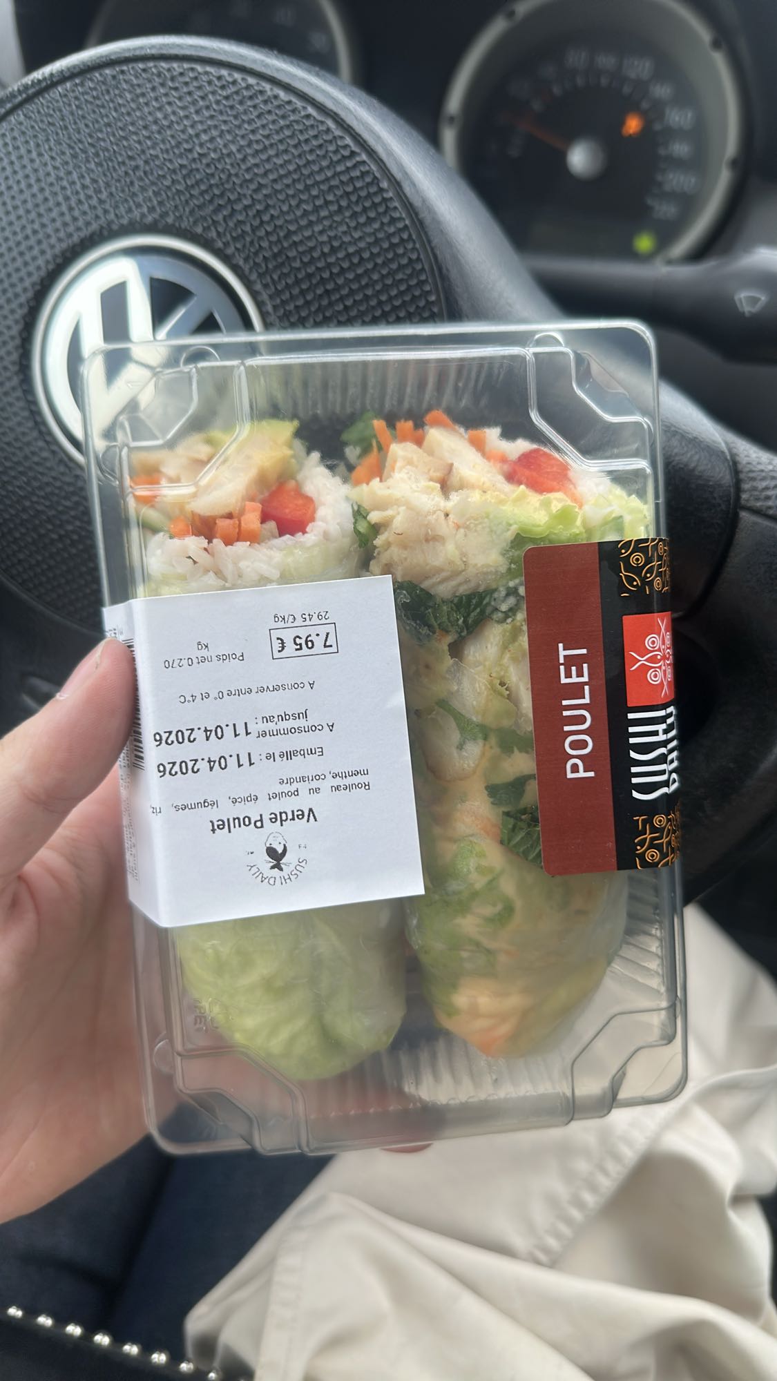Rouleaux de poulet