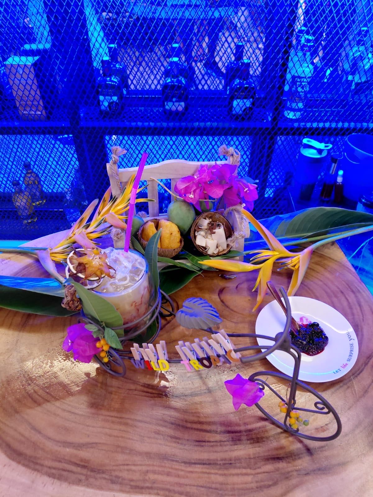 Tropical Fruit Dessert