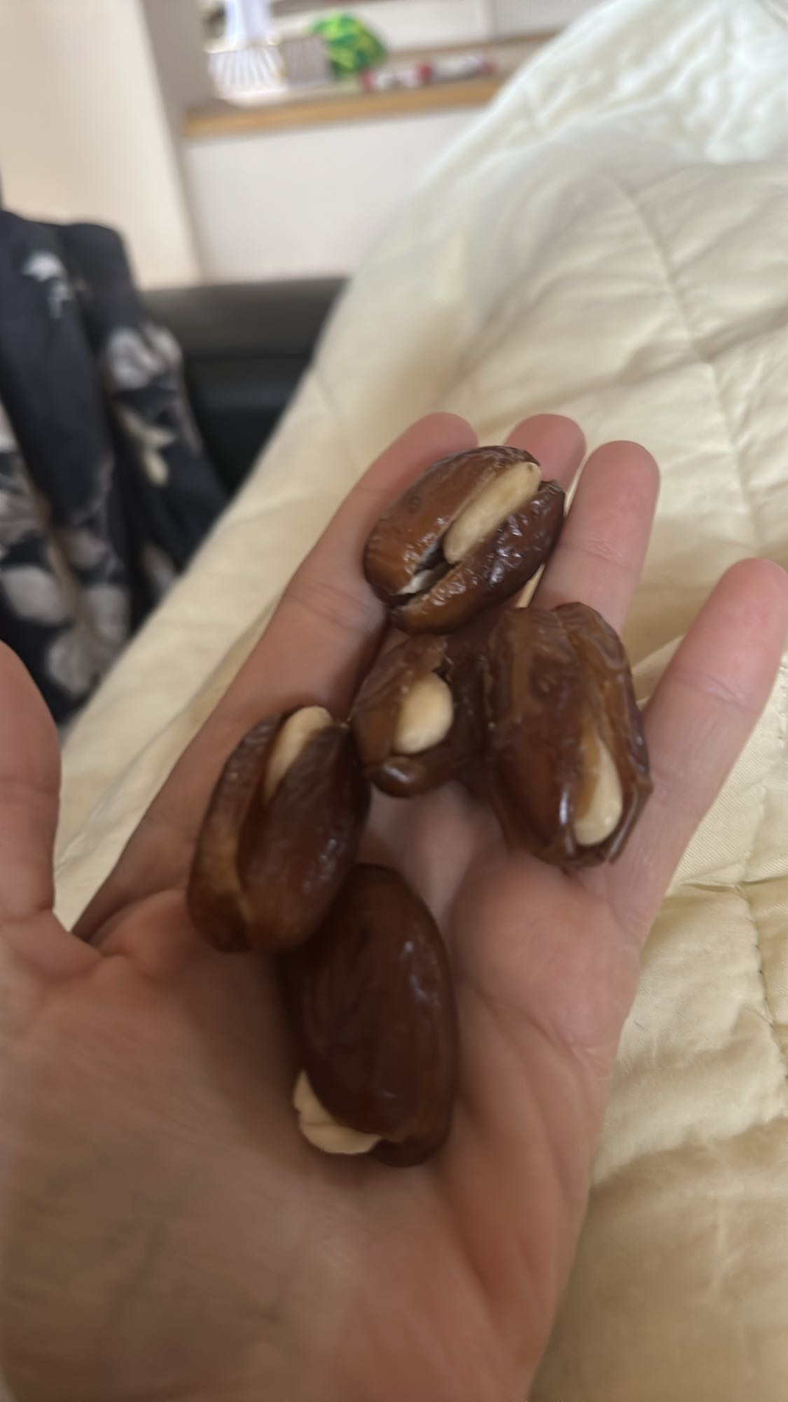 Almond Stuffed Dates
